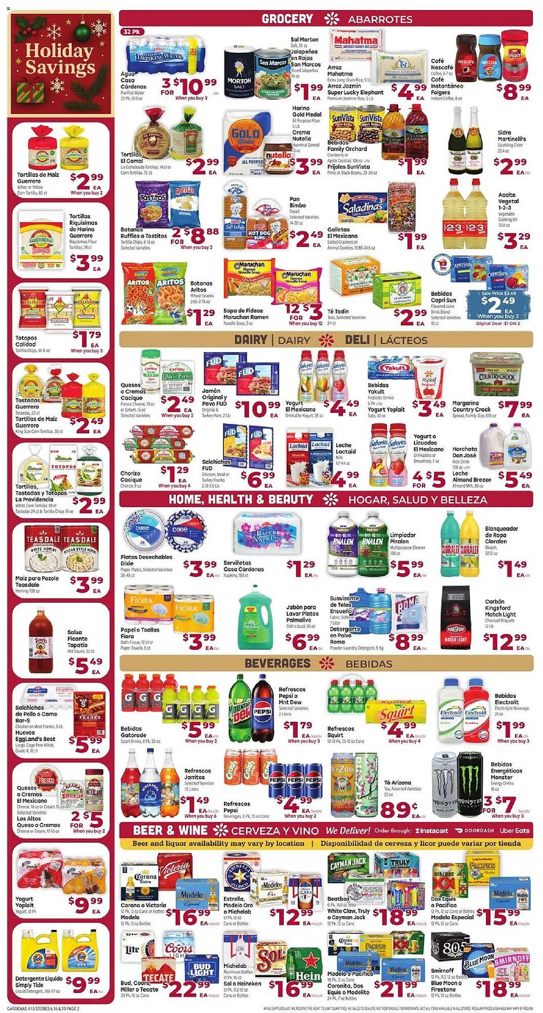 Cardenas weekly ad