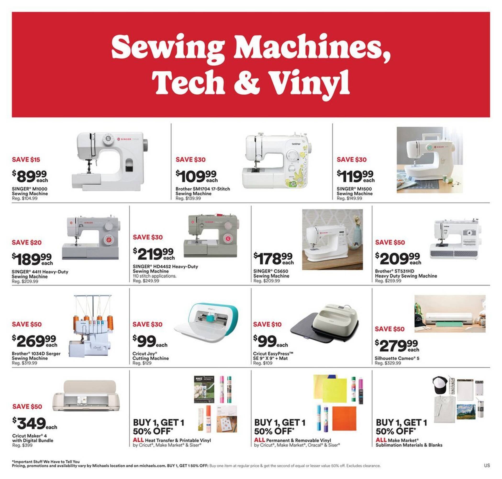 Michaels weekly ad