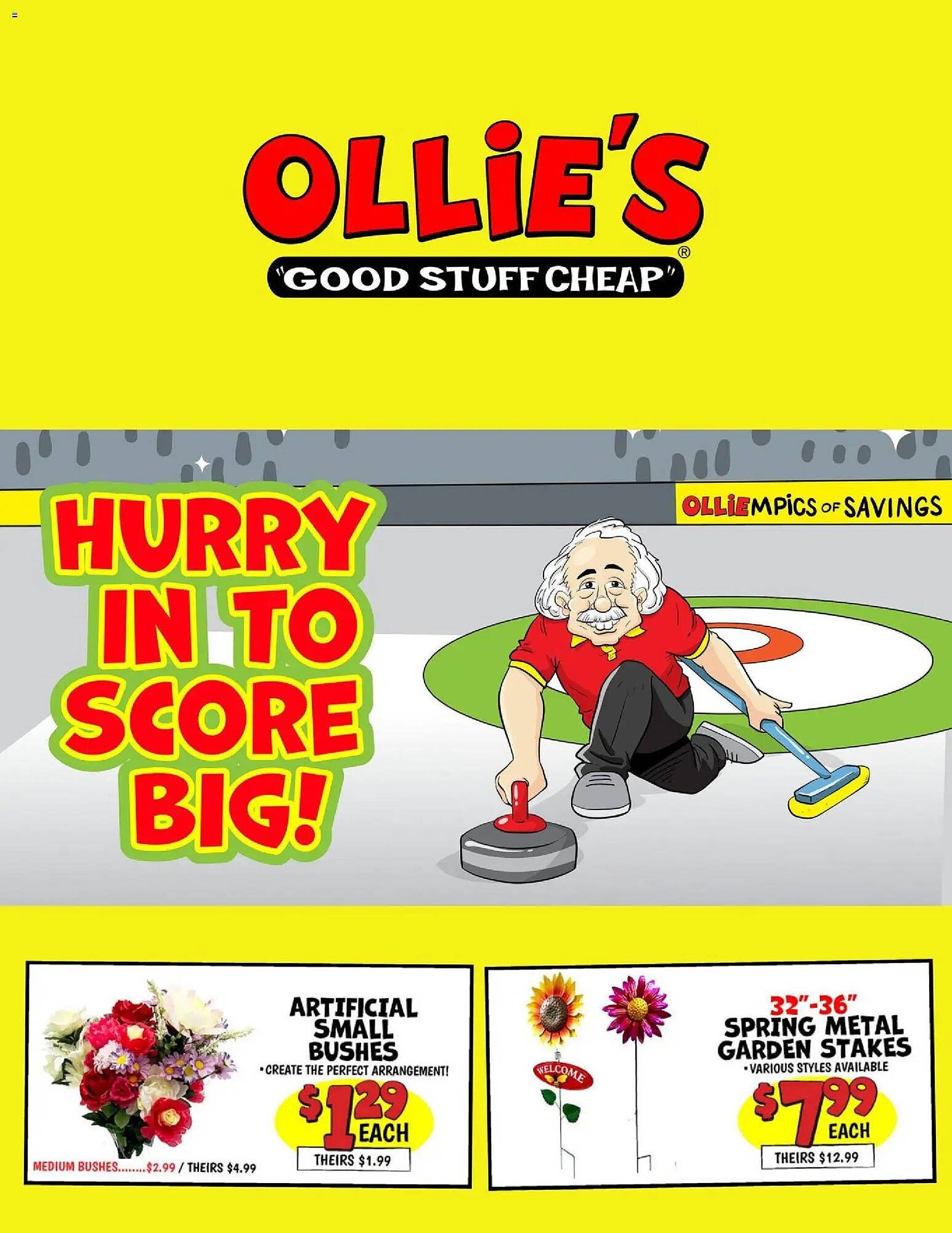 Ollie's weekly ad