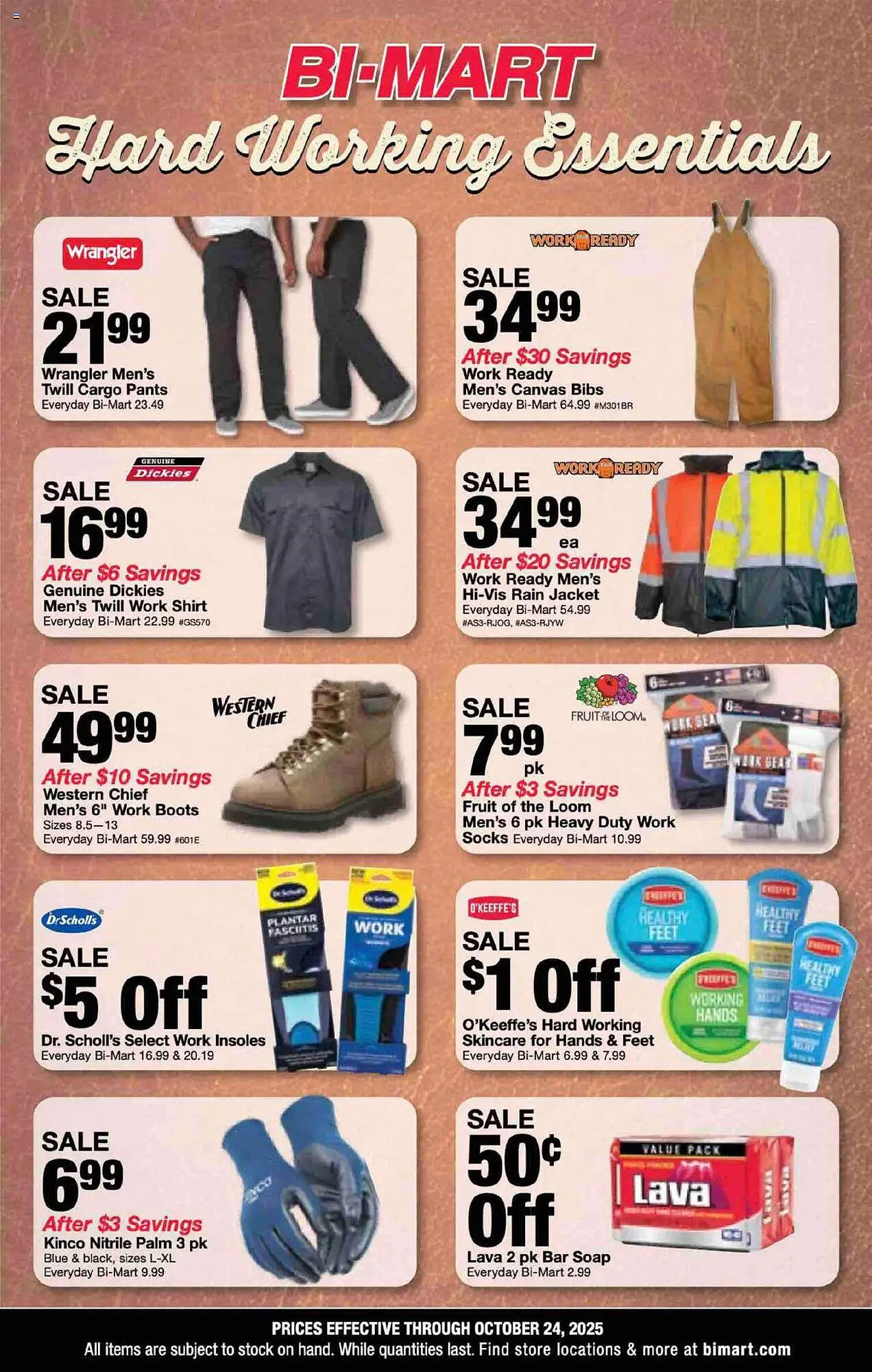 Bi-Mart weekly ad (2025-10-13 - 2025-10-24) | 1