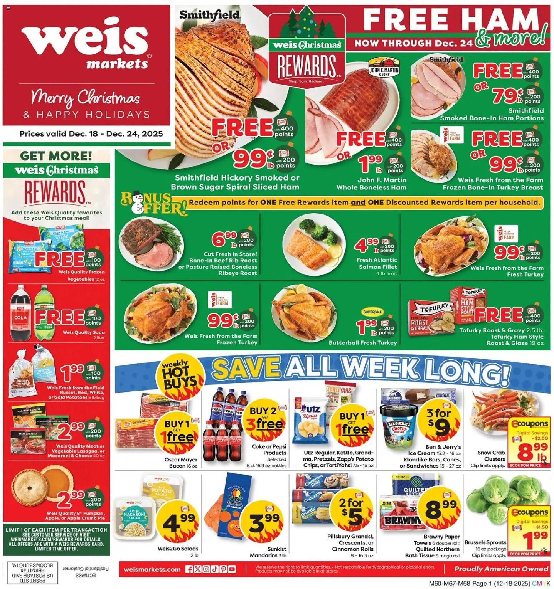 Weis Markets weekly ad