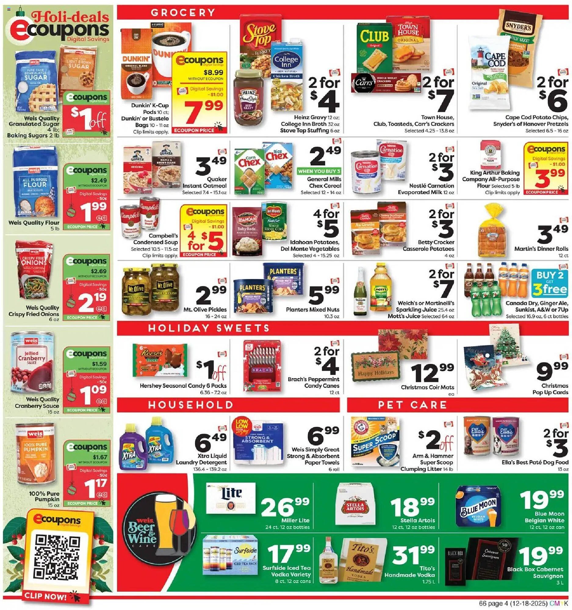 Weis Markets weekly ad