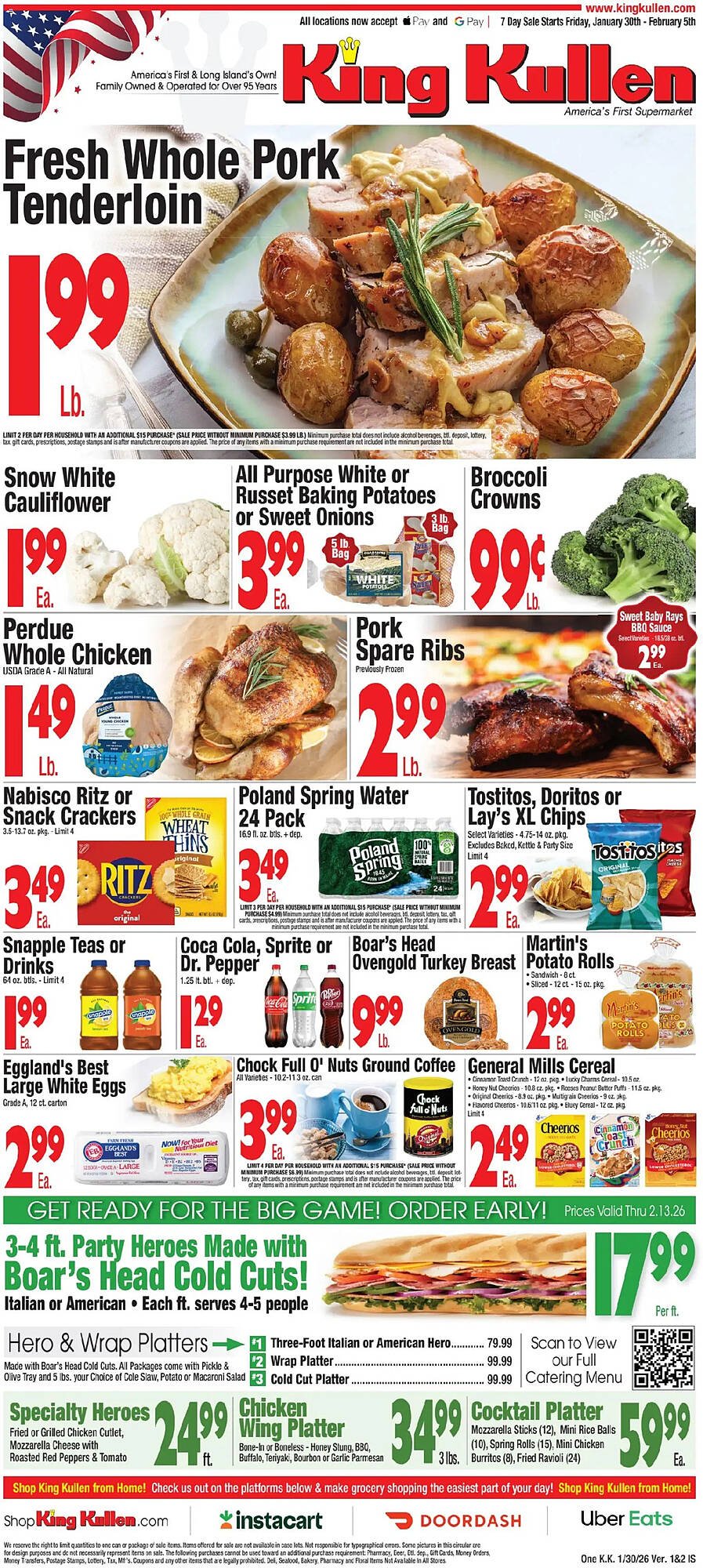 King Kullen weekly ad