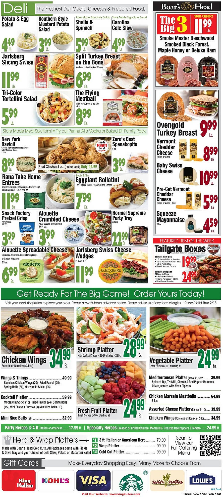 King Kullen weekly ad