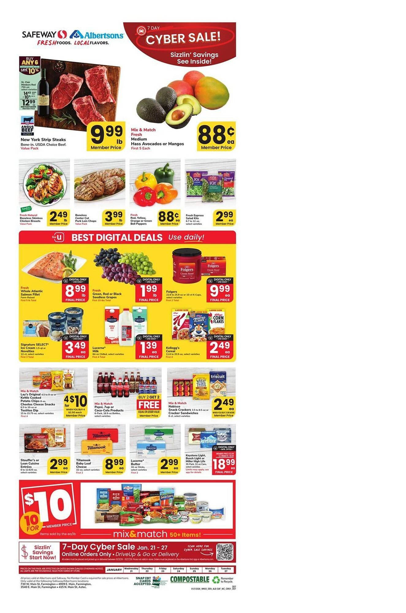 Safeway weekly ad