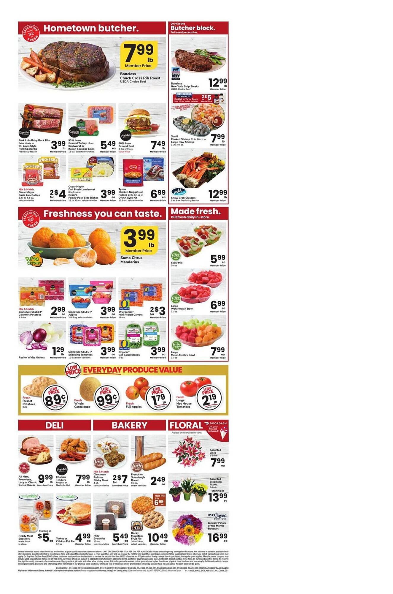 Safeway weekly ad