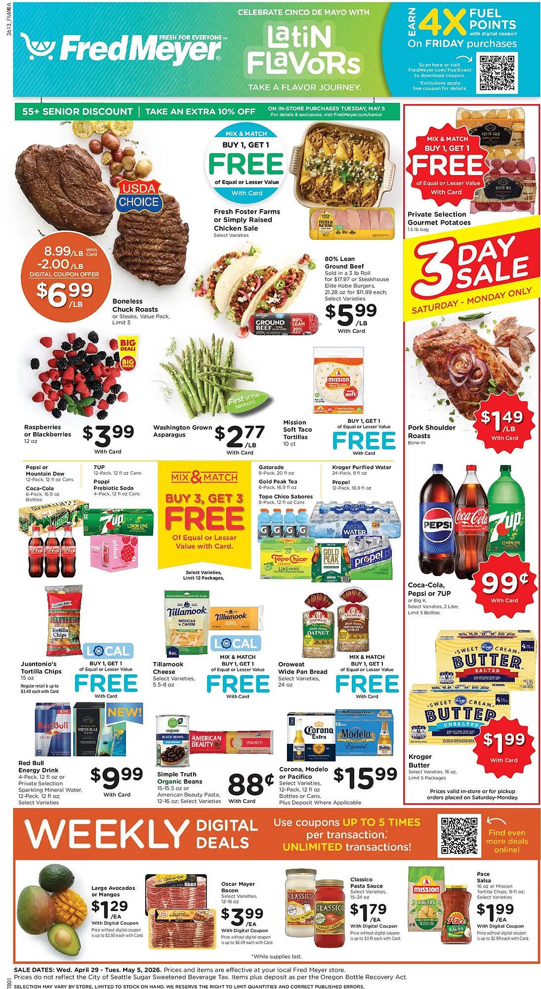Fred Meyer weekly ad