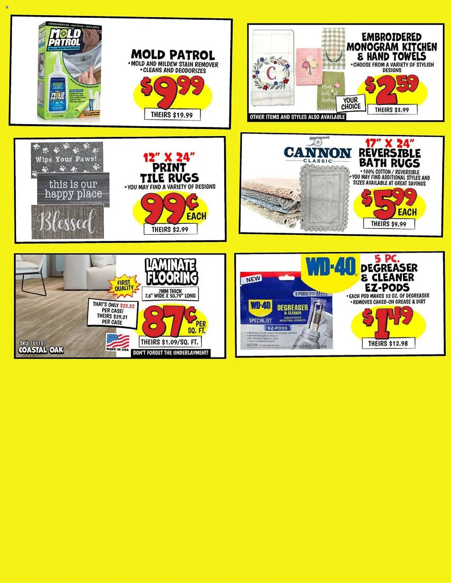 Ollie's weekly ad