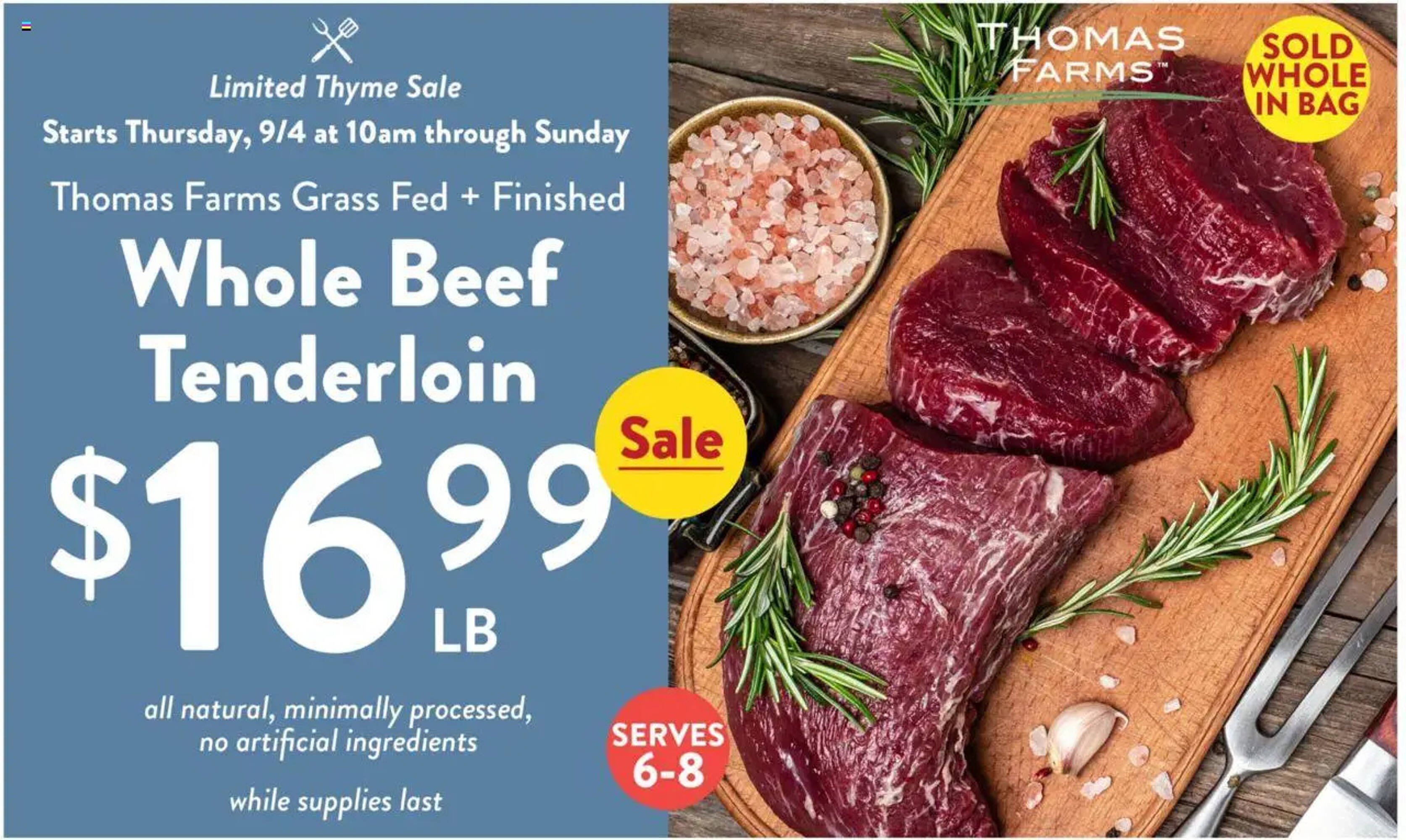 Fresh Thyme weekly ad (2025-09-03 - 2025-09-10) | 1