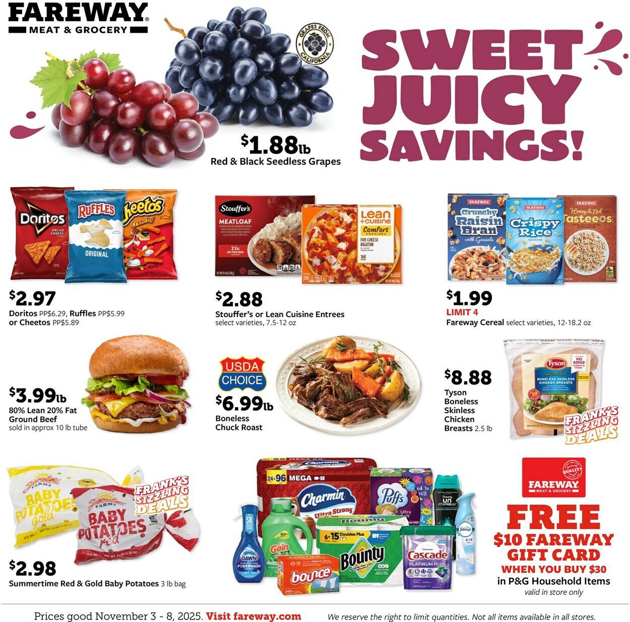 Fareway weekly ad (2025-11-02 - 2025-11-29) | 1