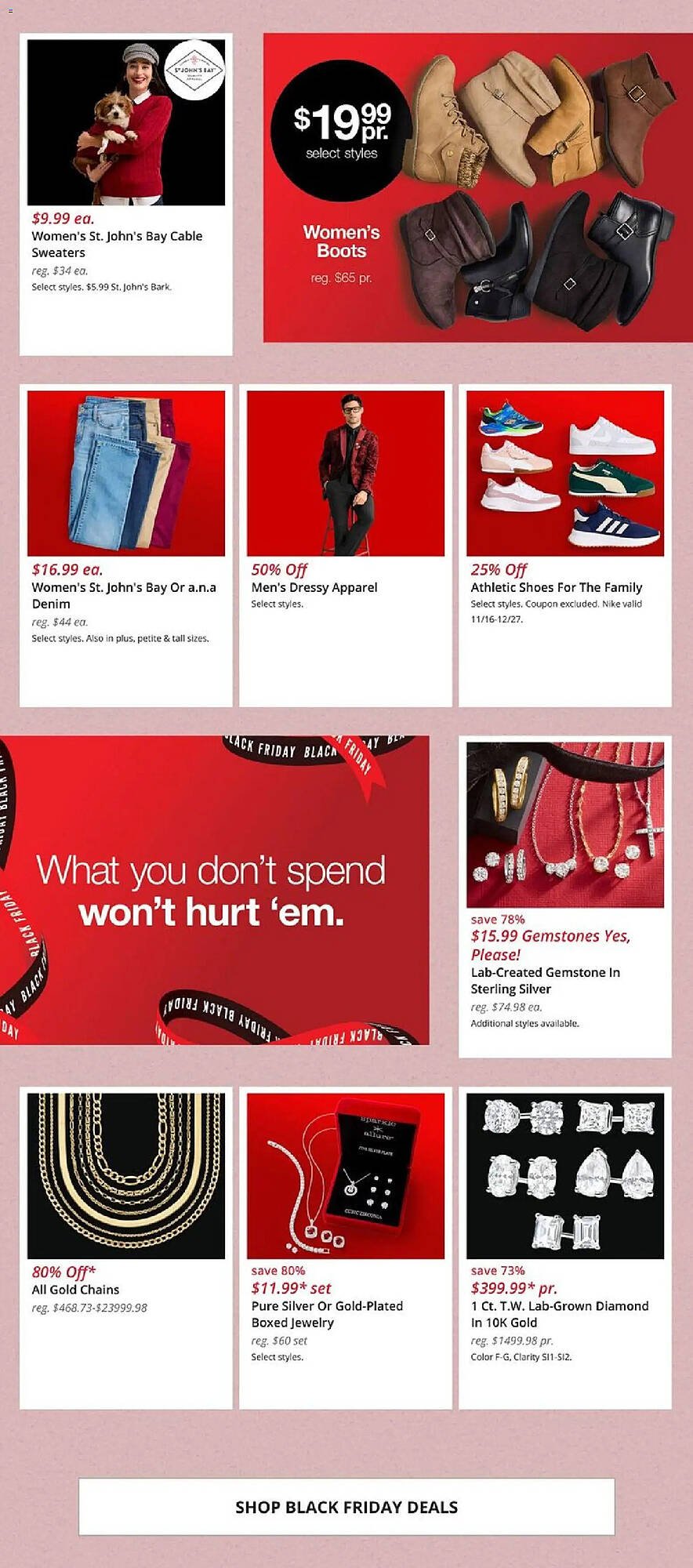 JC Penney weekly ad (2025-11-21 - 2025-12-01) | 2