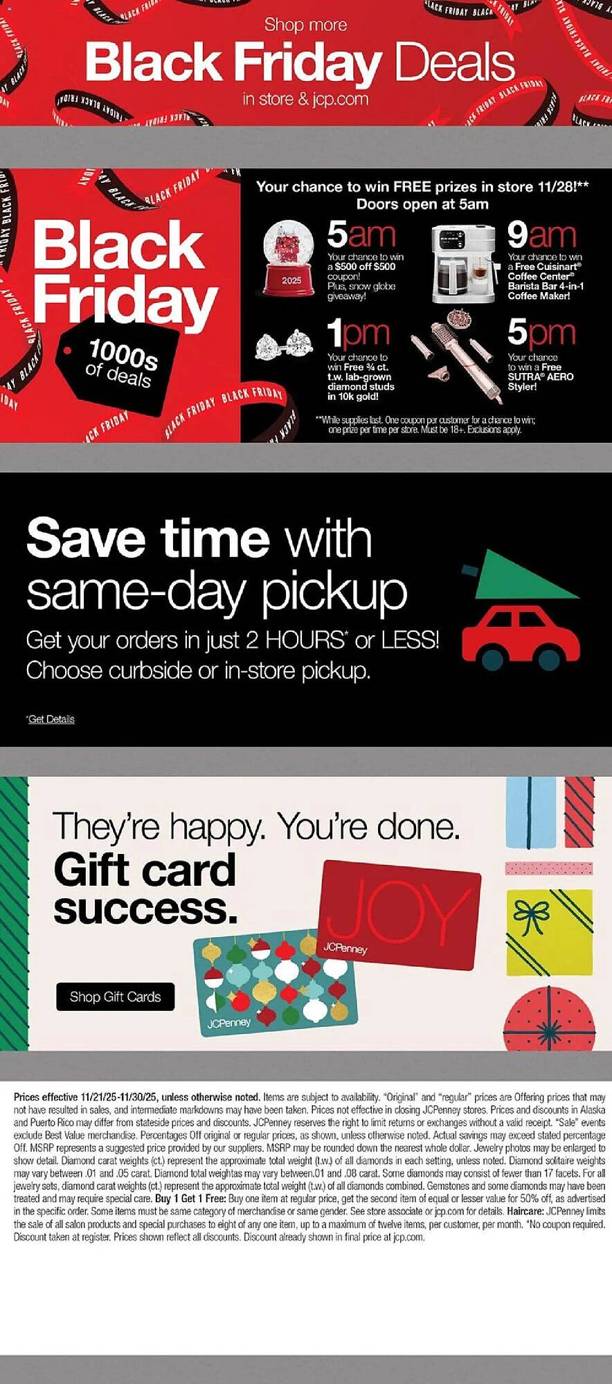 JC Penney weekly ad (2025-11-21 - 2025-12-01) | 11
