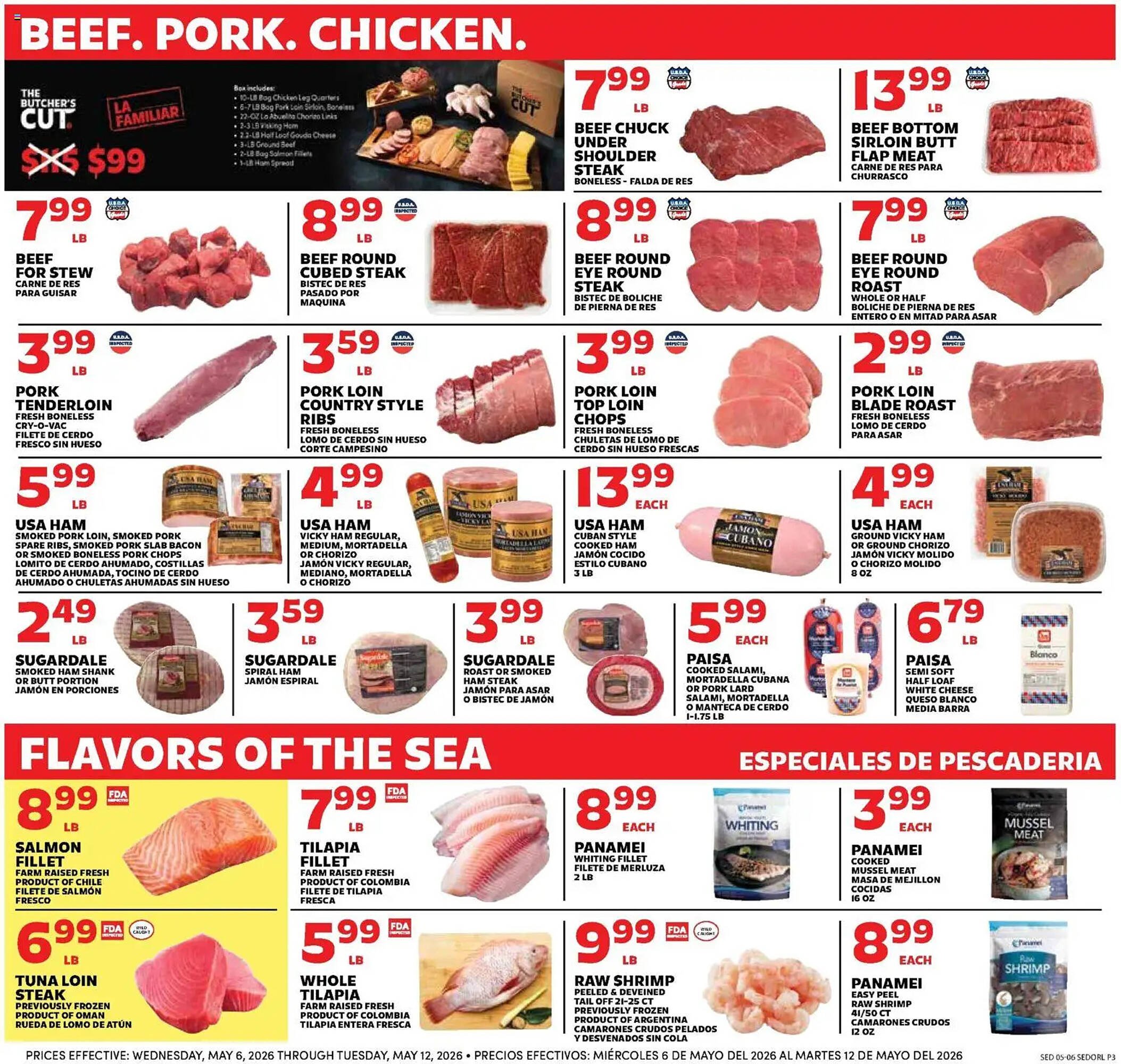 Sedano's weekly ad