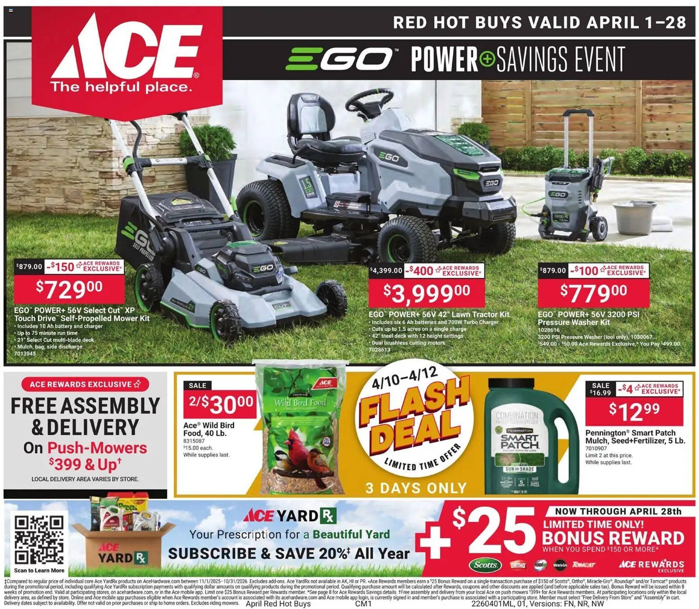 Ace Hardware flyer