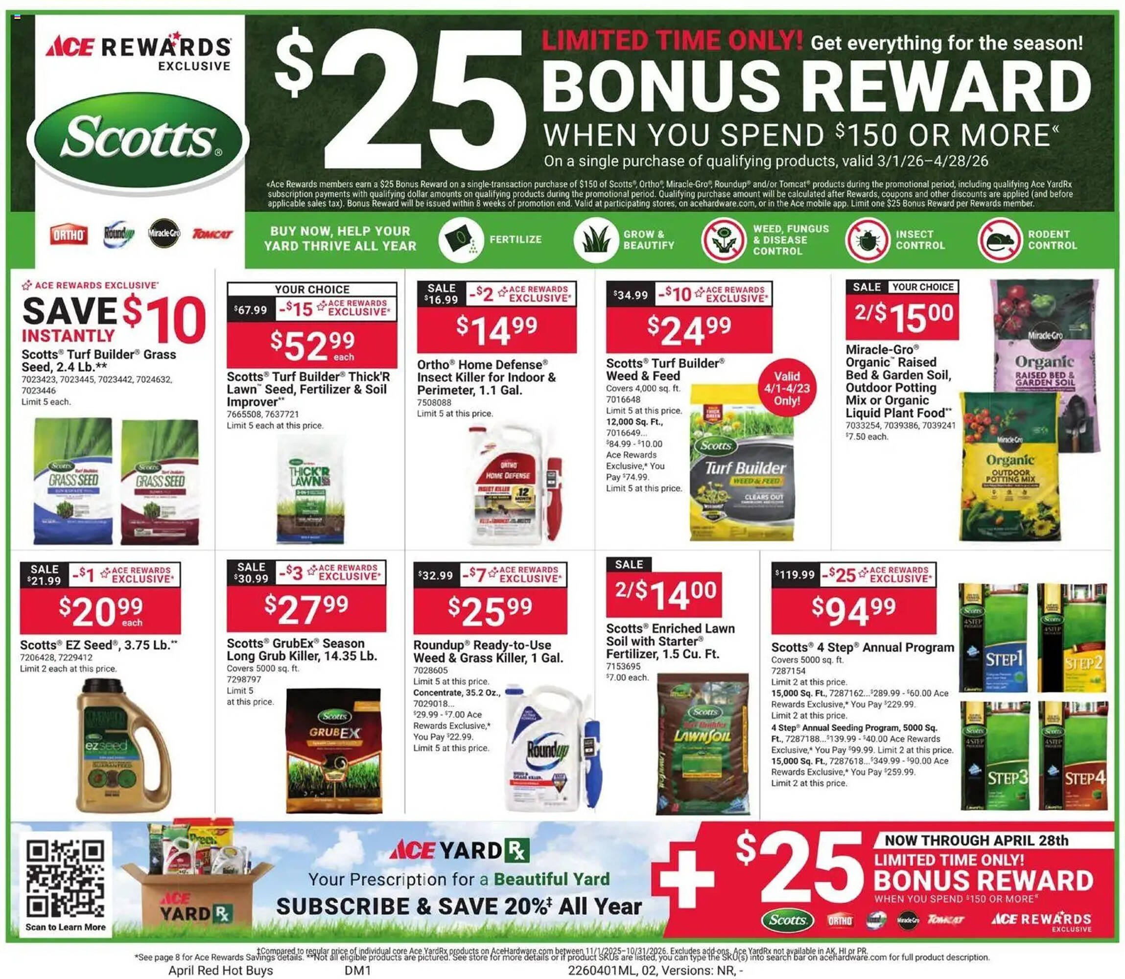 Ace Hardware flyer