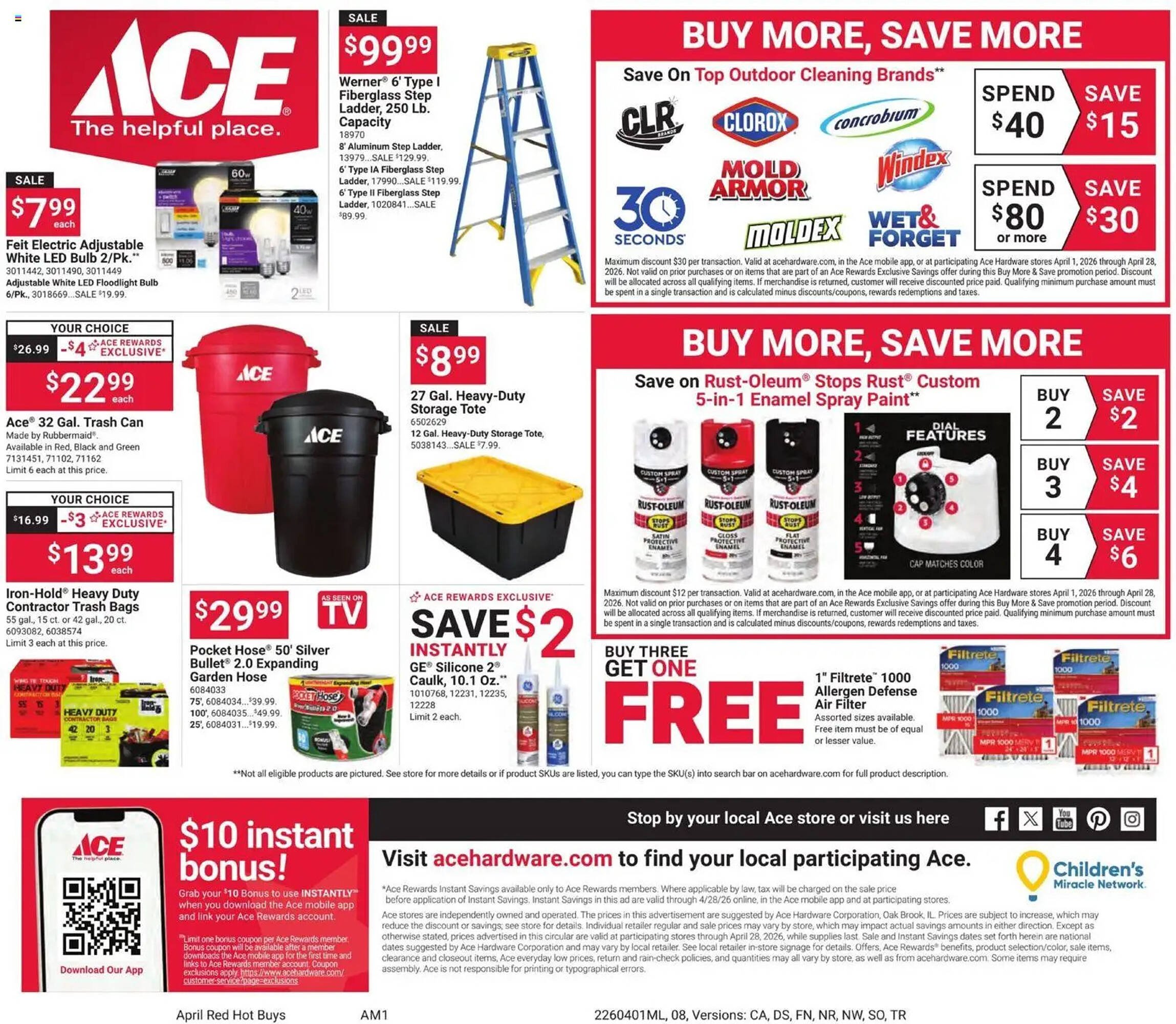 Ace Hardware flyer