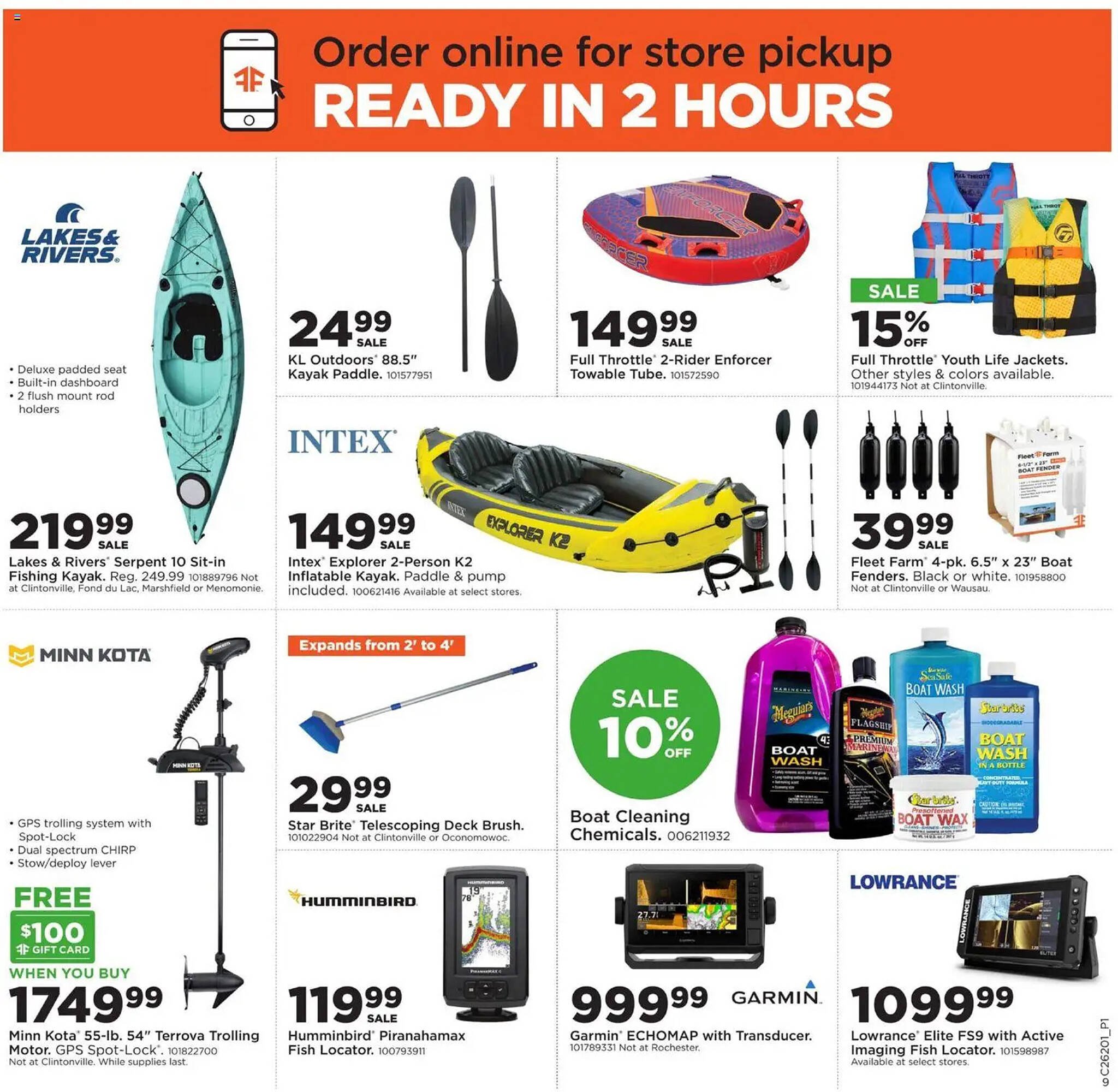 Mills Fleet Farm weekly ad