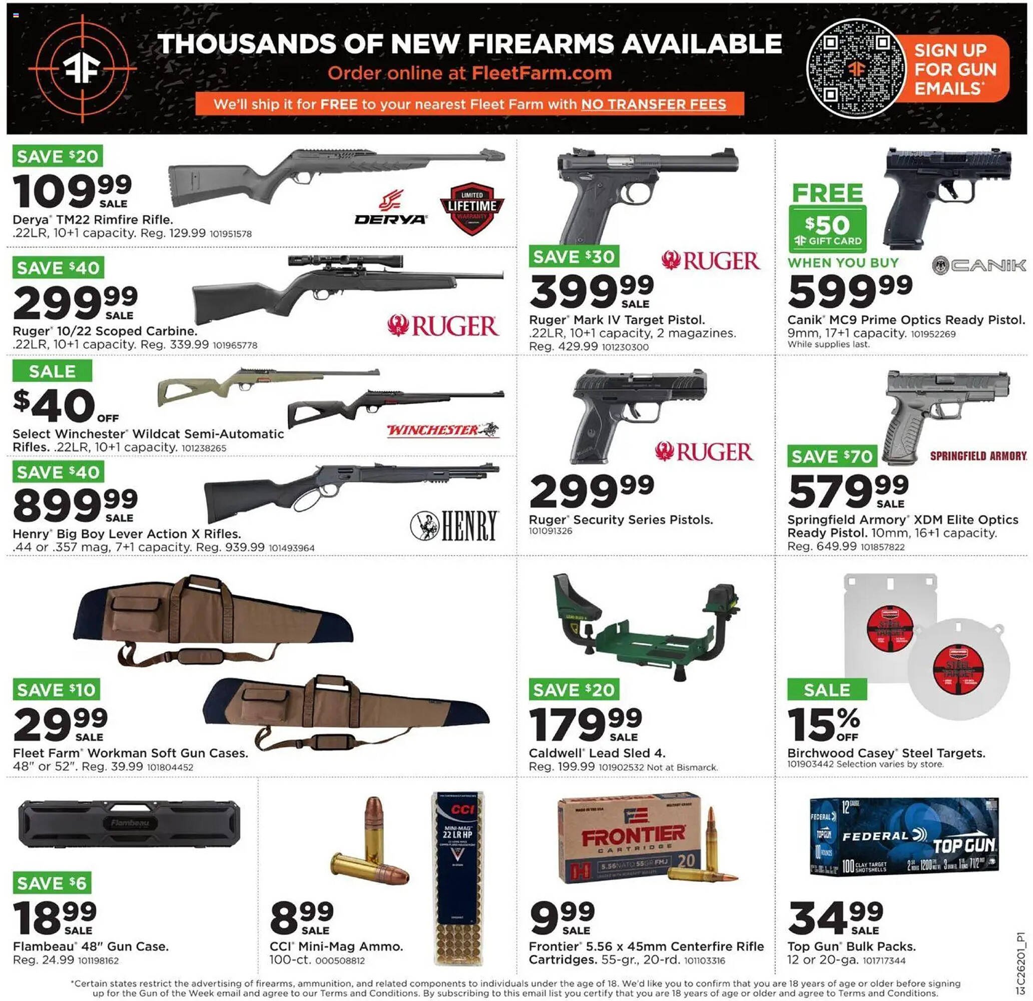 Mills Fleet Farm weekly ad