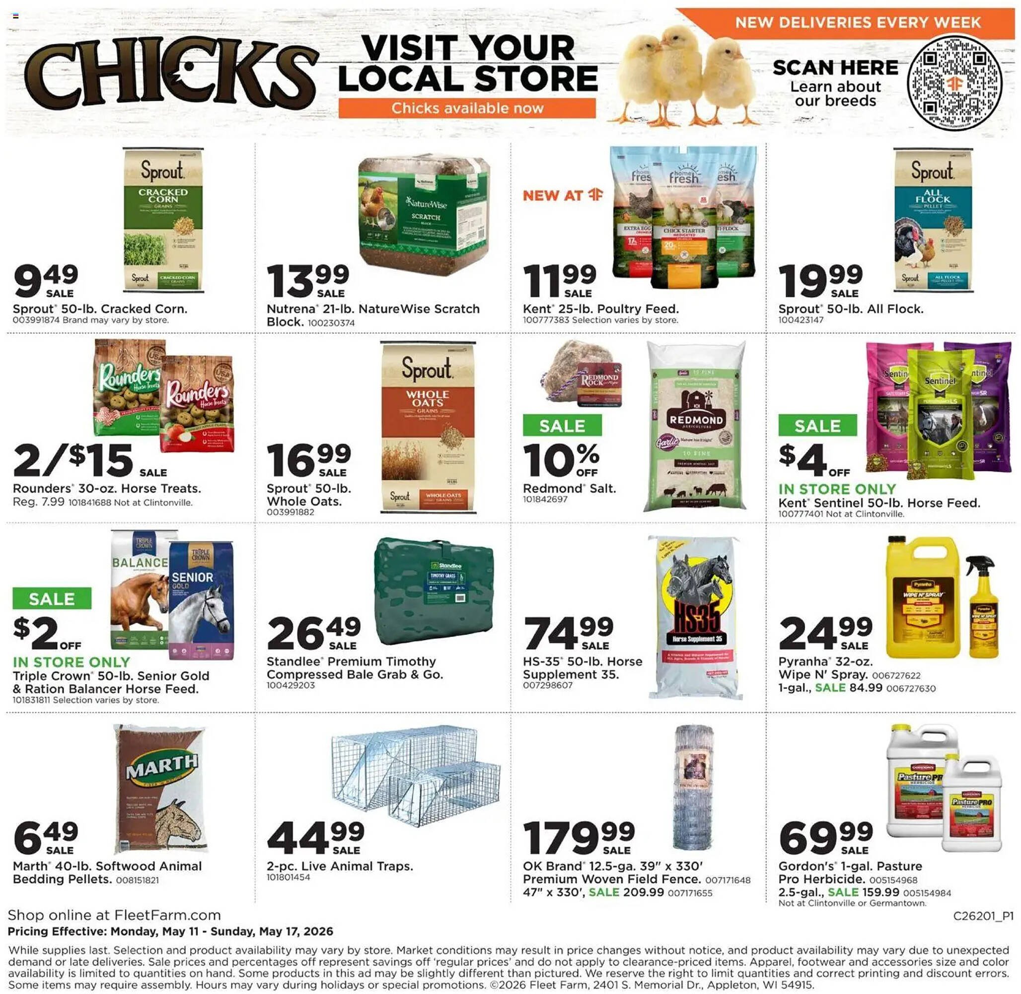 Mills Fleet Farm weekly ad