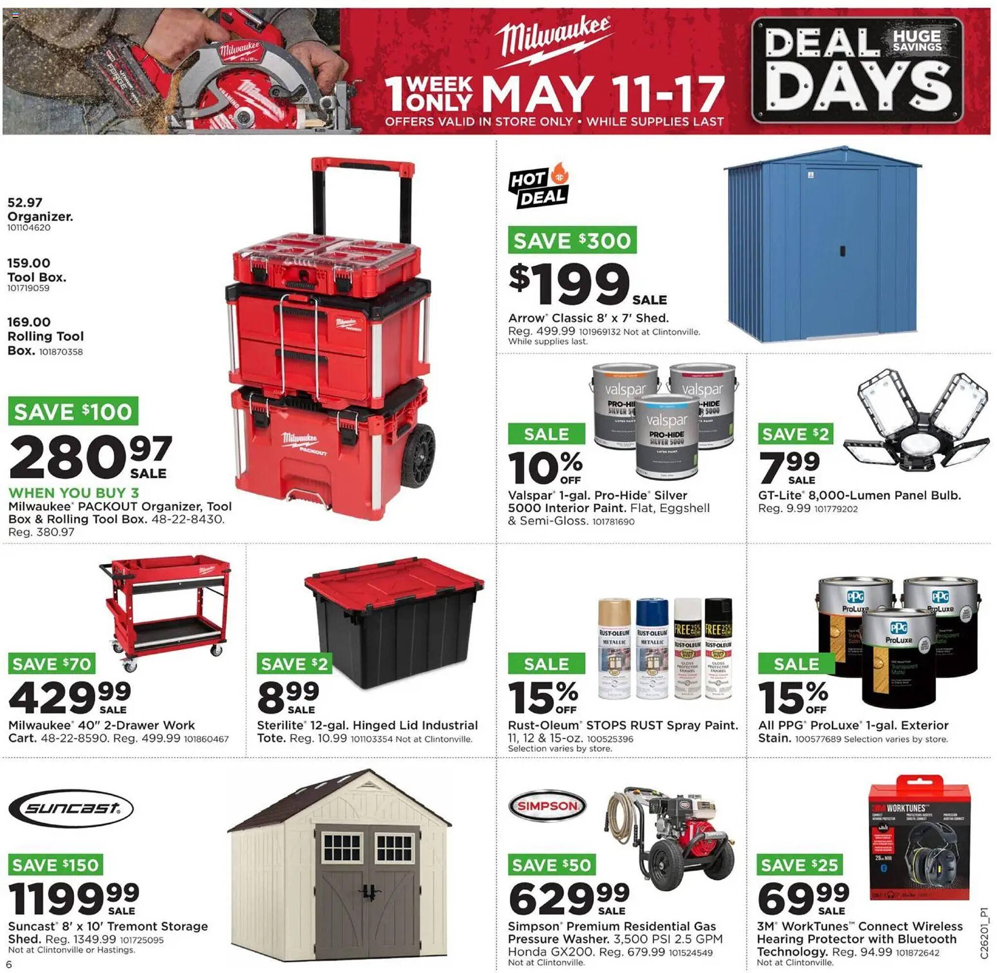 Mills Fleet Farm weekly ad