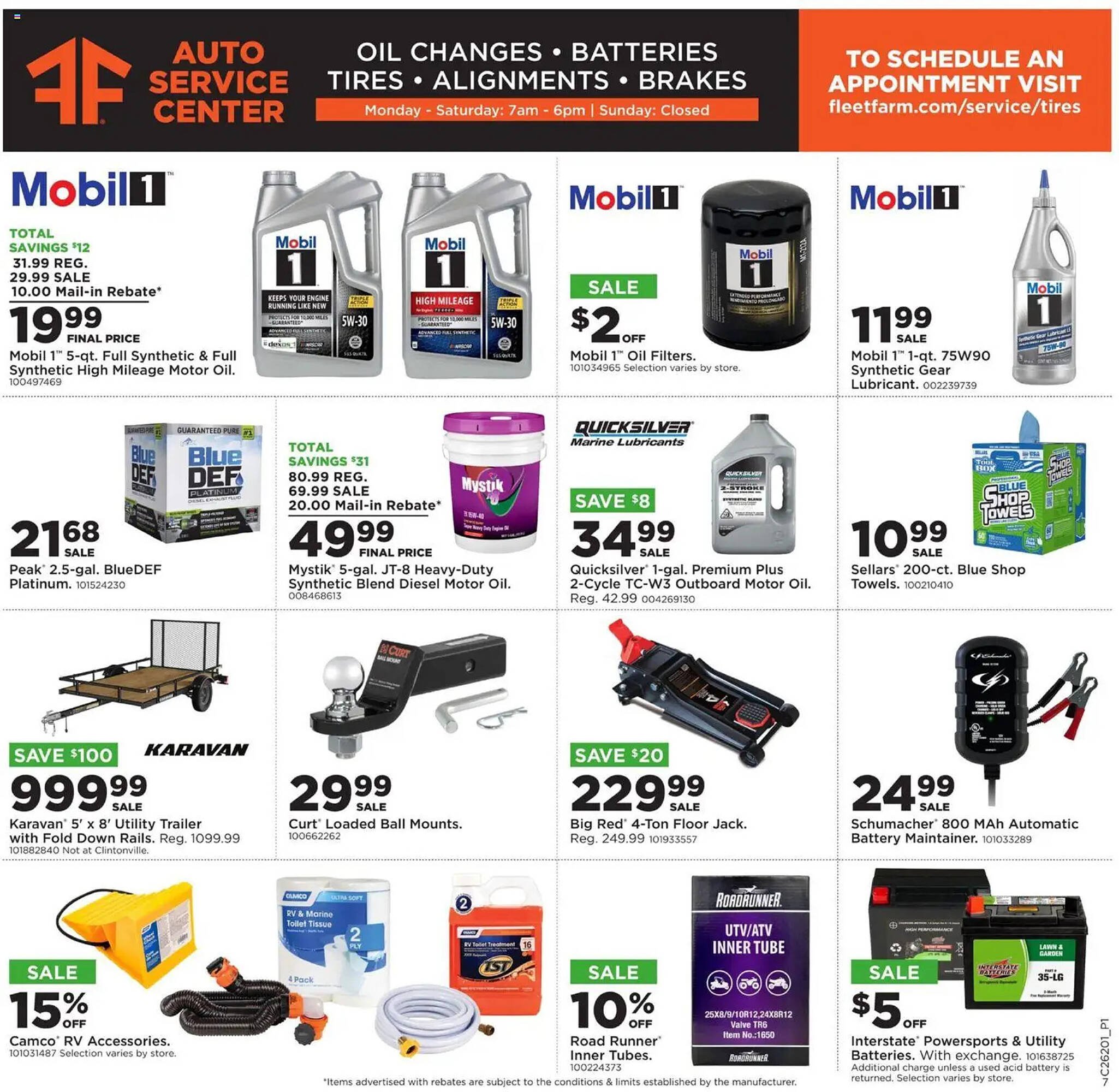 Mills Fleet Farm weekly ad