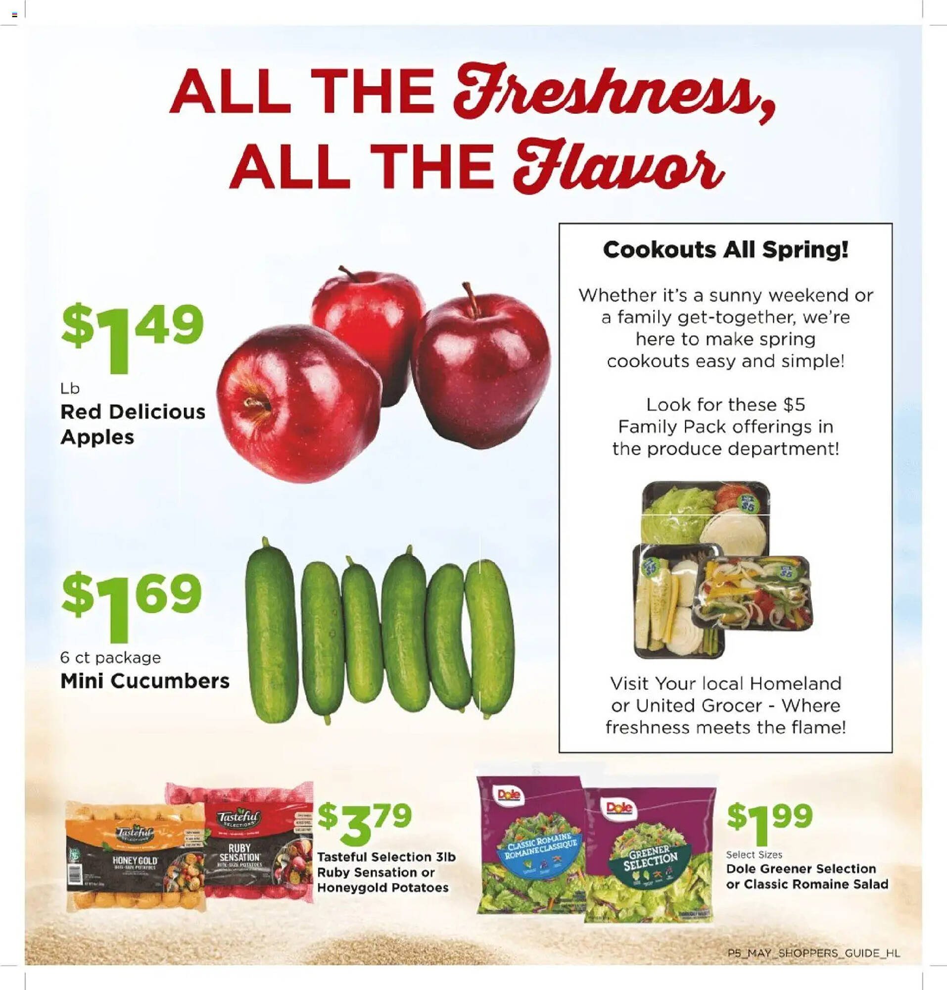 Homeland Market weekly ad