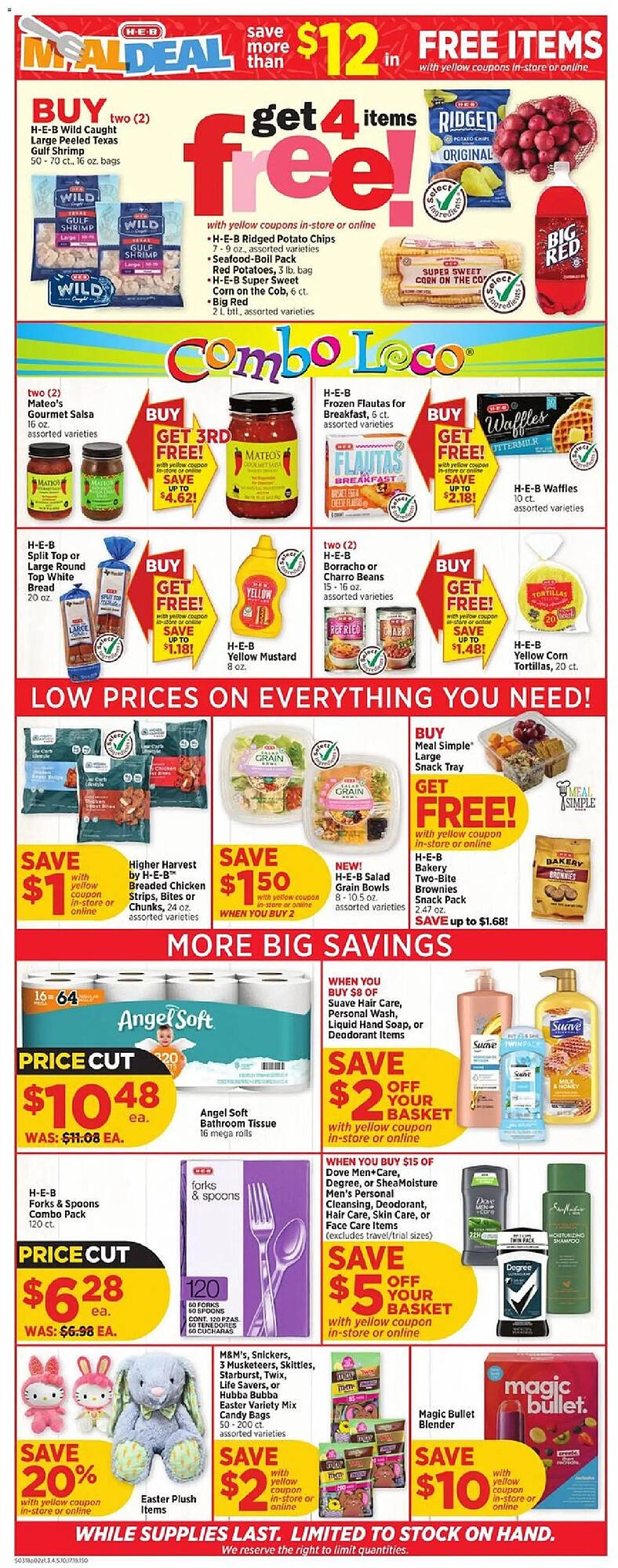 H-E-B weekly ad