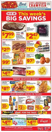 H-E-B weekly ad