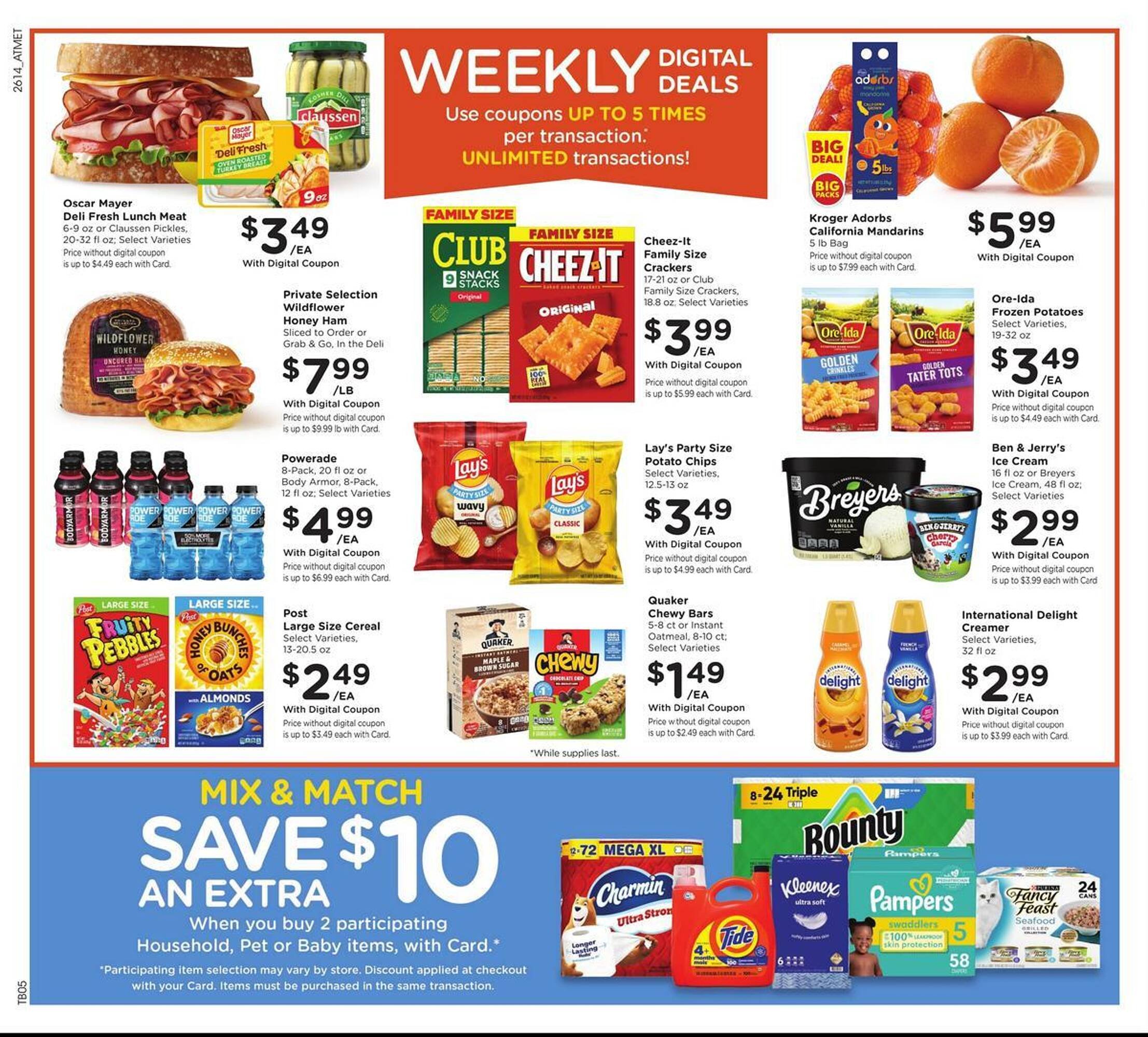 Kroger weekly ad