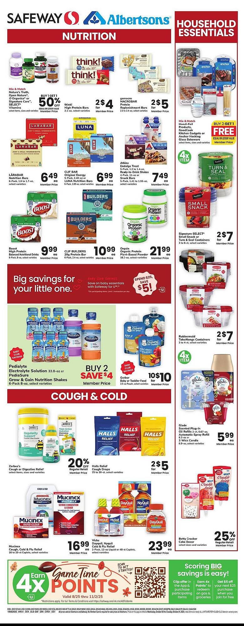 Safeway weekly ad (2025-10-08 - 2025-10-21) | 1