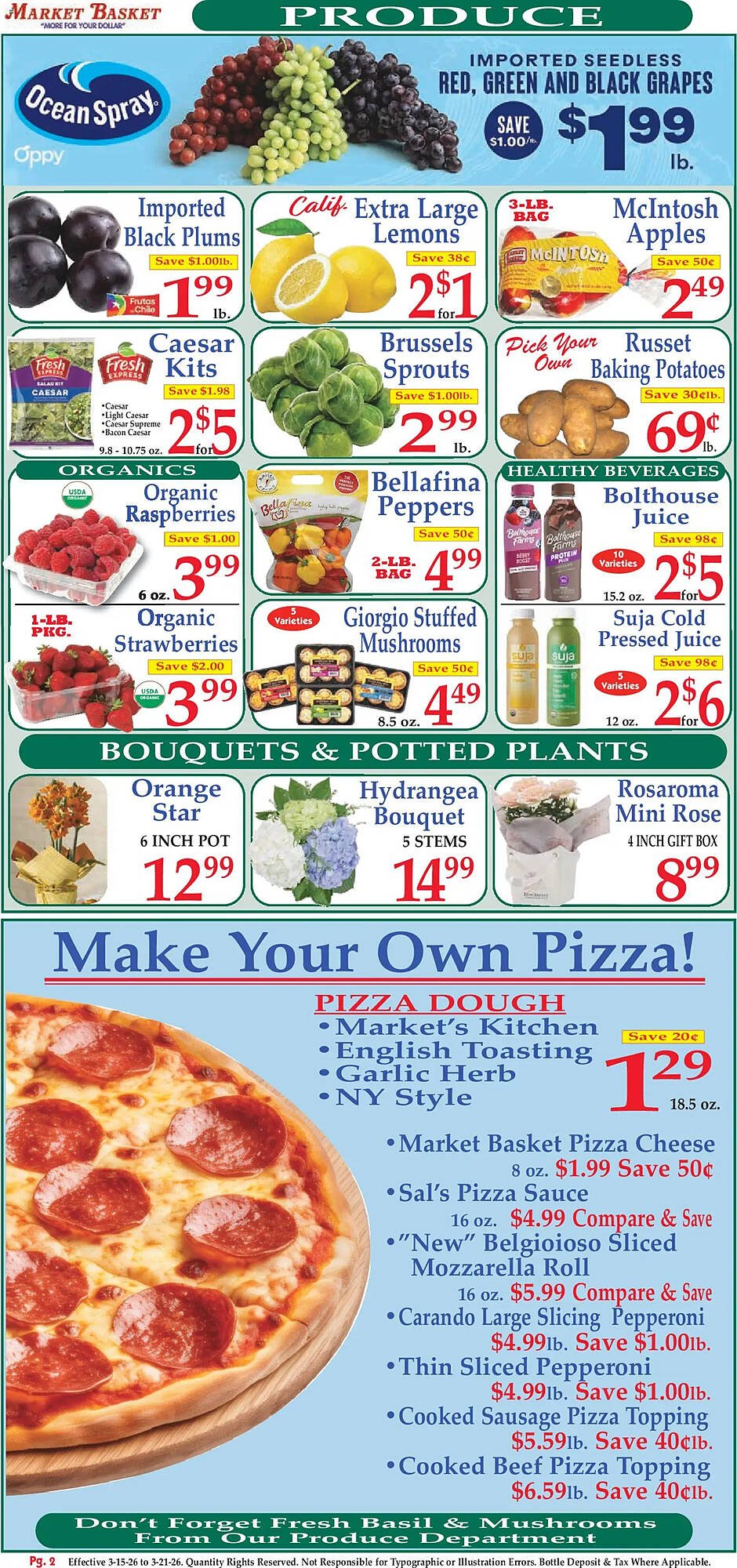 Market Basket weekly ad