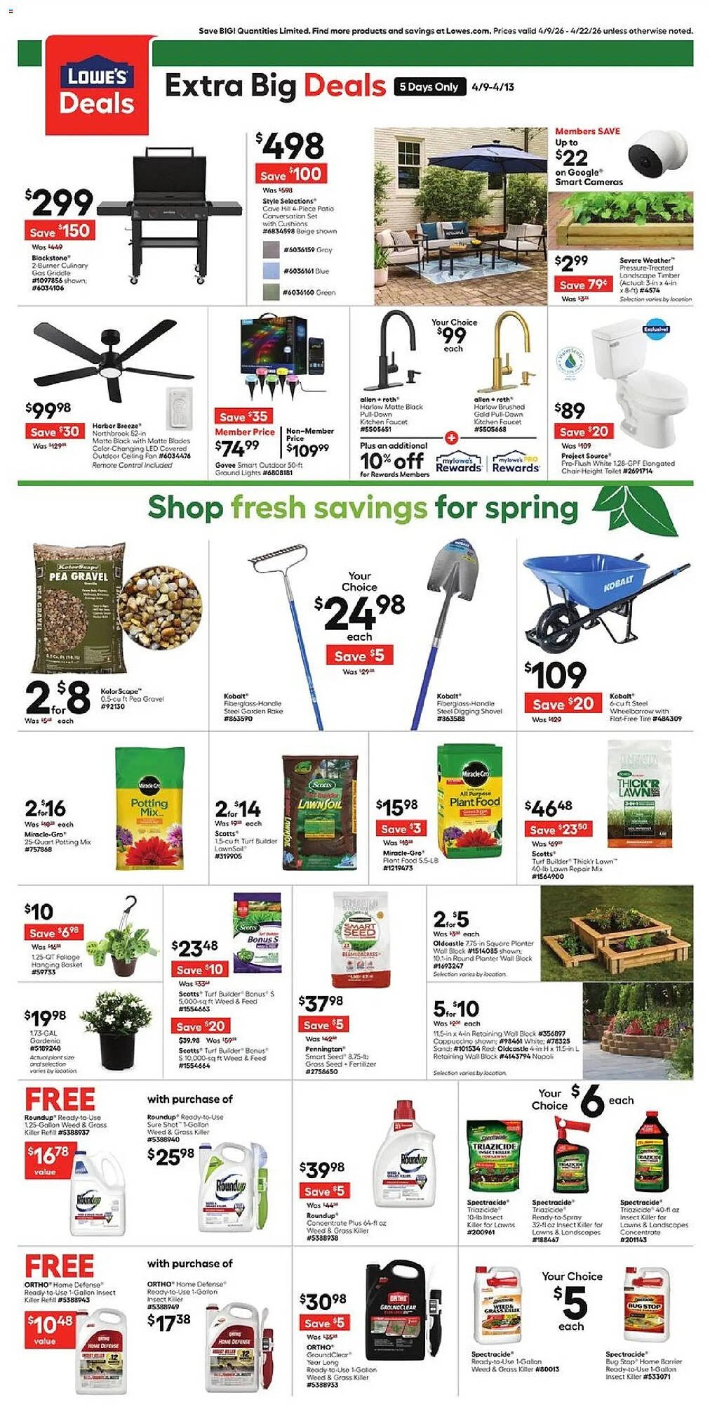 Lowe's weekly ad