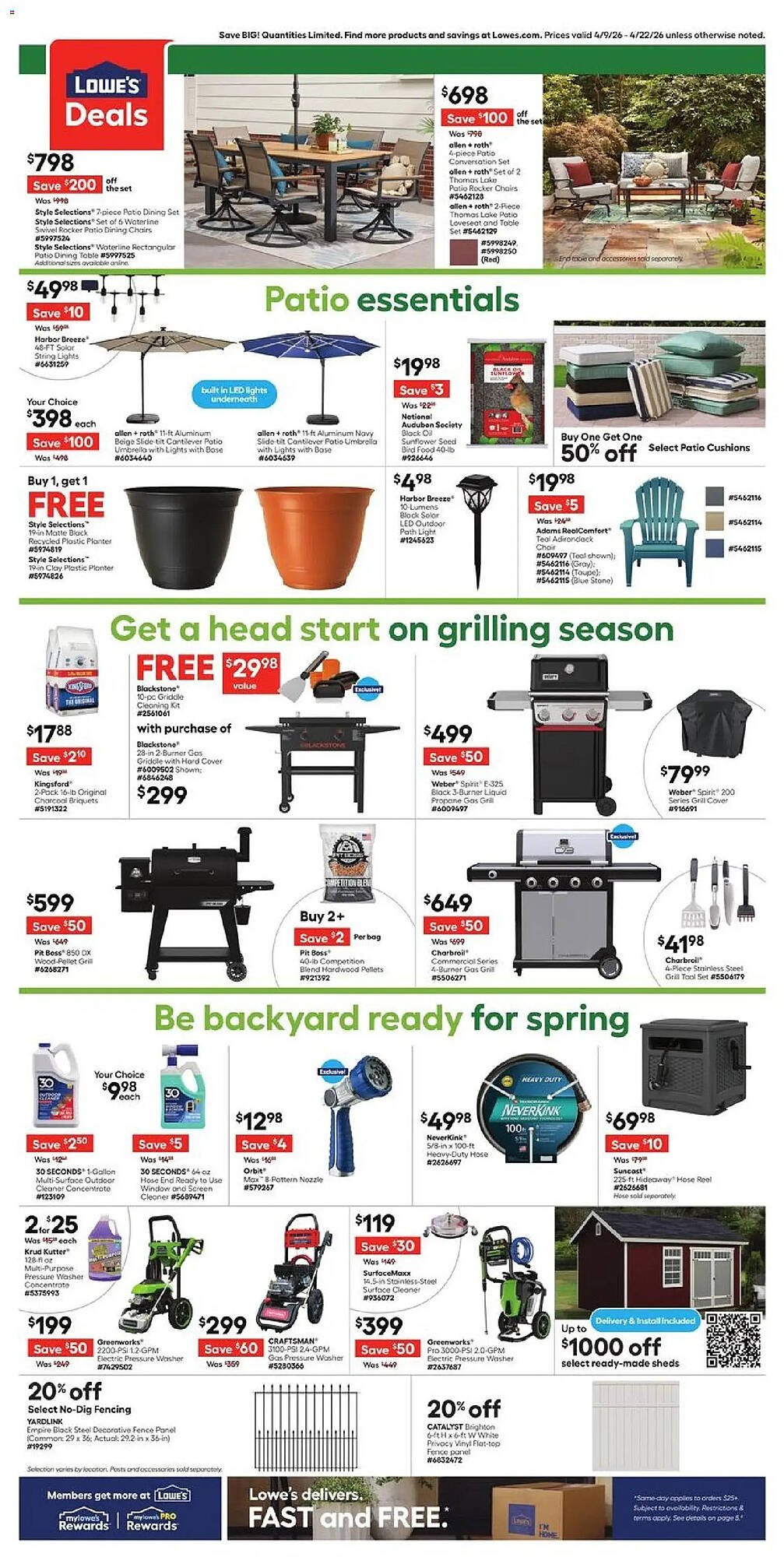 Lowe's weekly ad