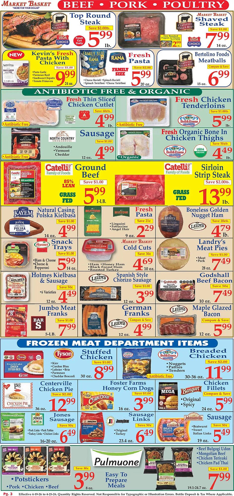 Market Basket weekly ad