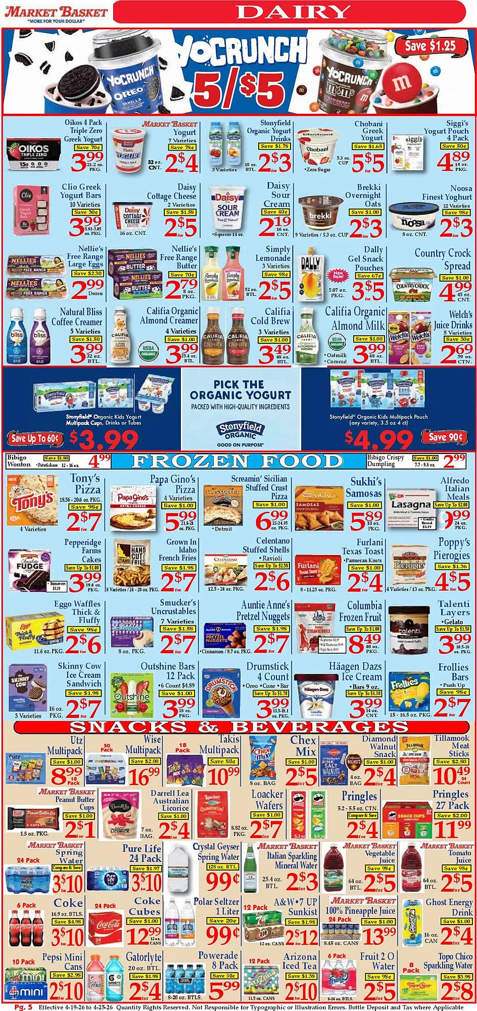 Market Basket weekly ad