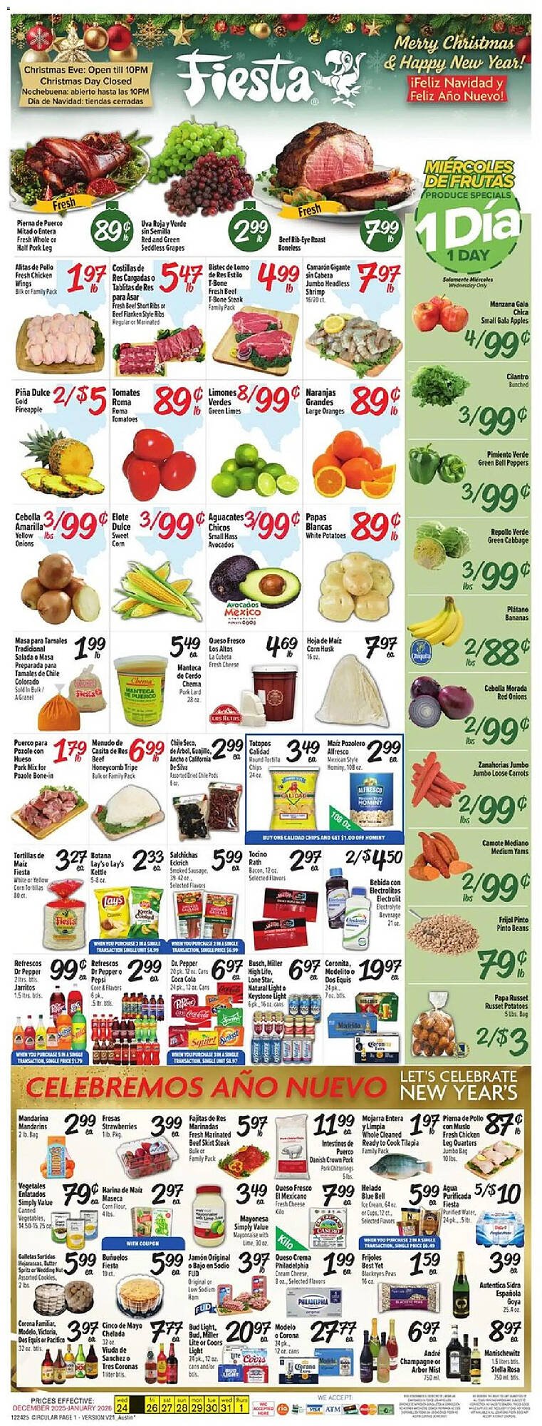 Fiesta Mart weekly ad