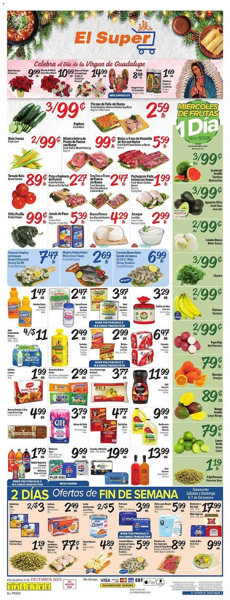 El Super weekly ad