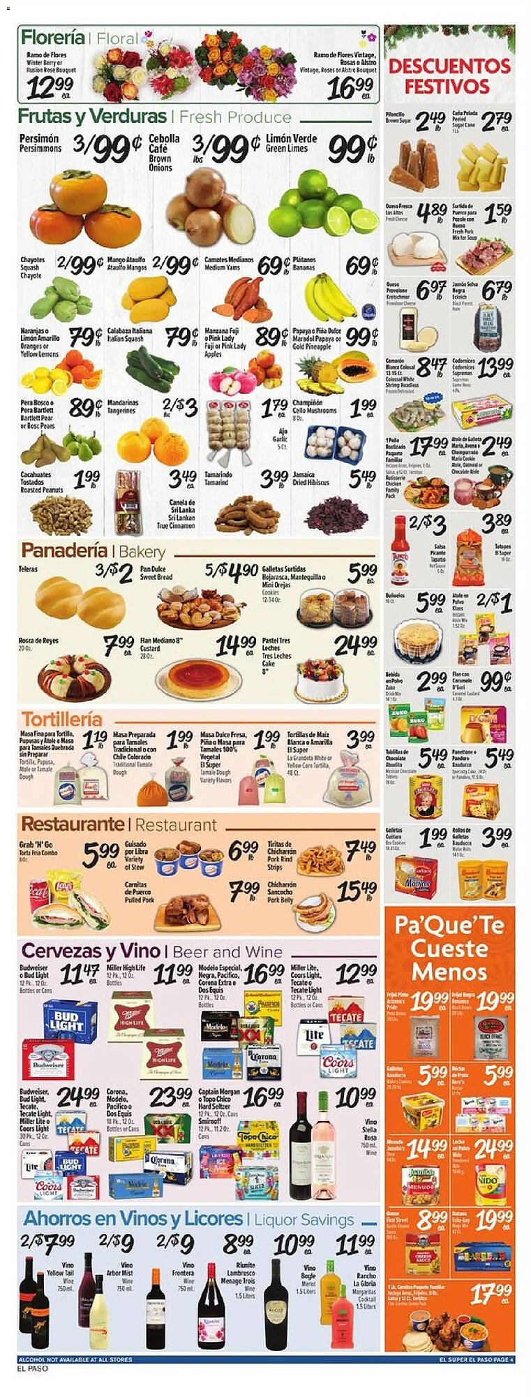 El Super weekly ad