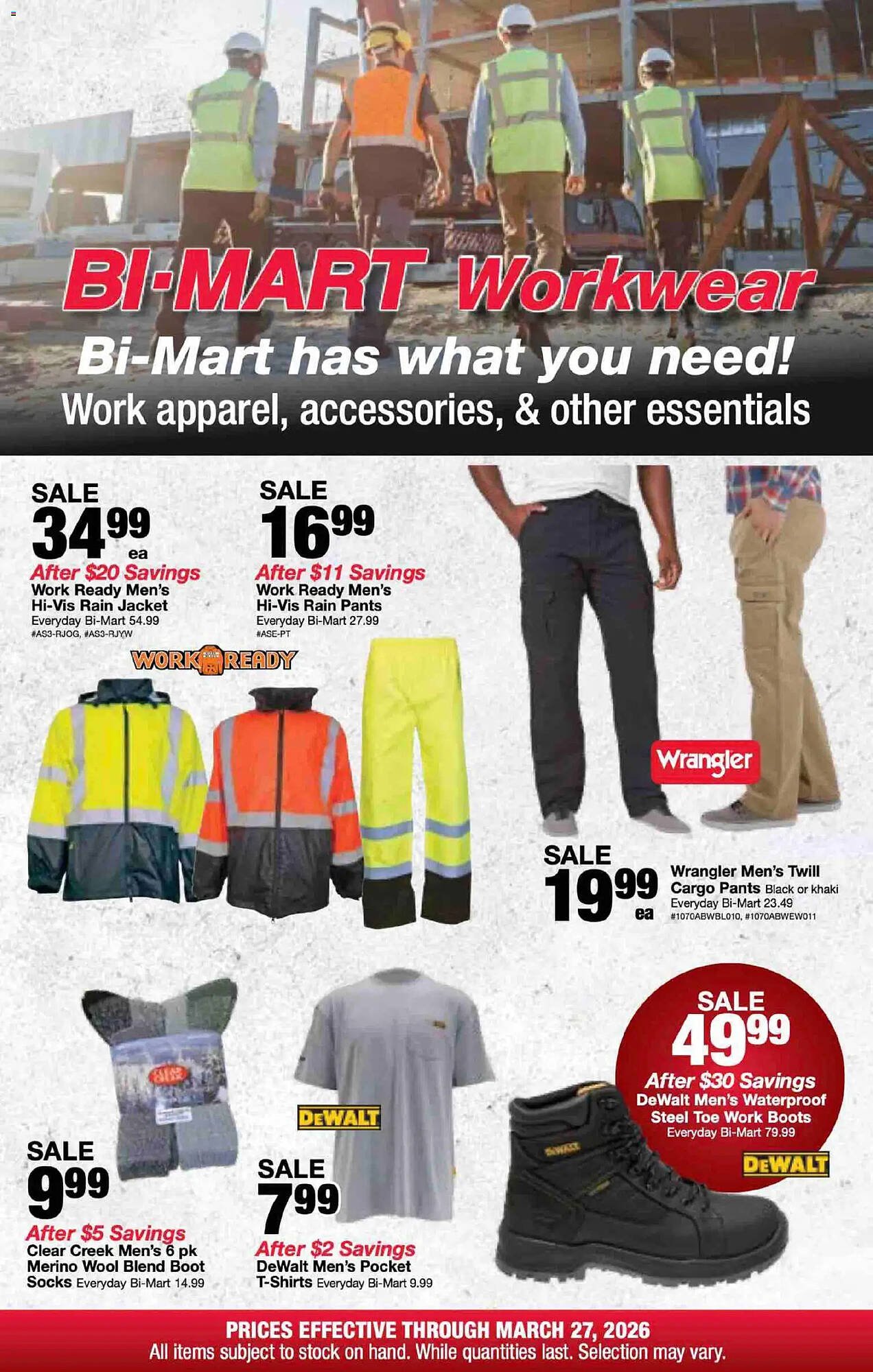 Bi-Mart weekly ad