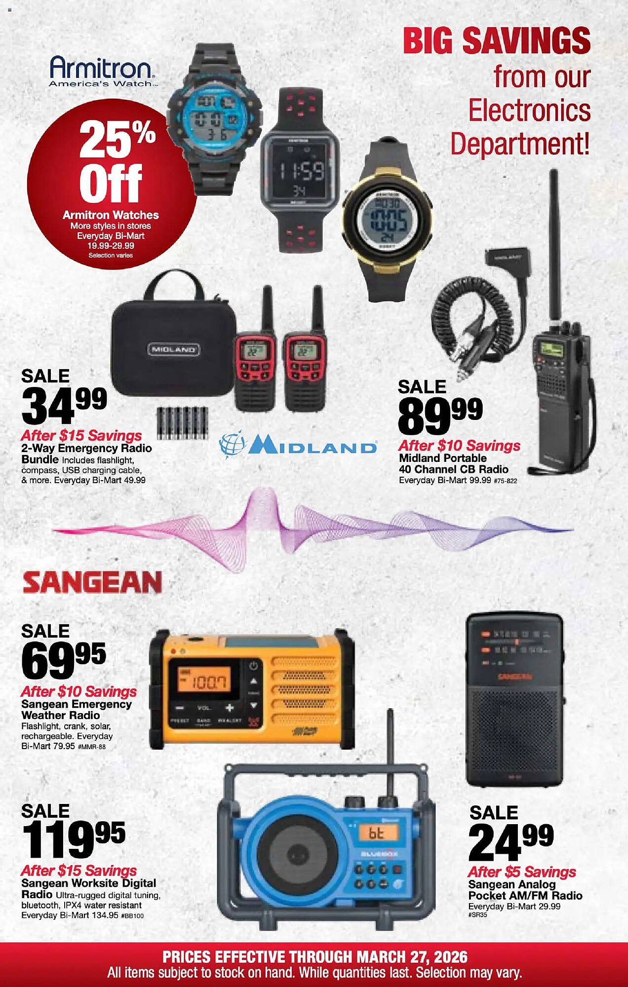 Bi-Mart weekly ad