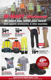 Bi-Mart weekly ad