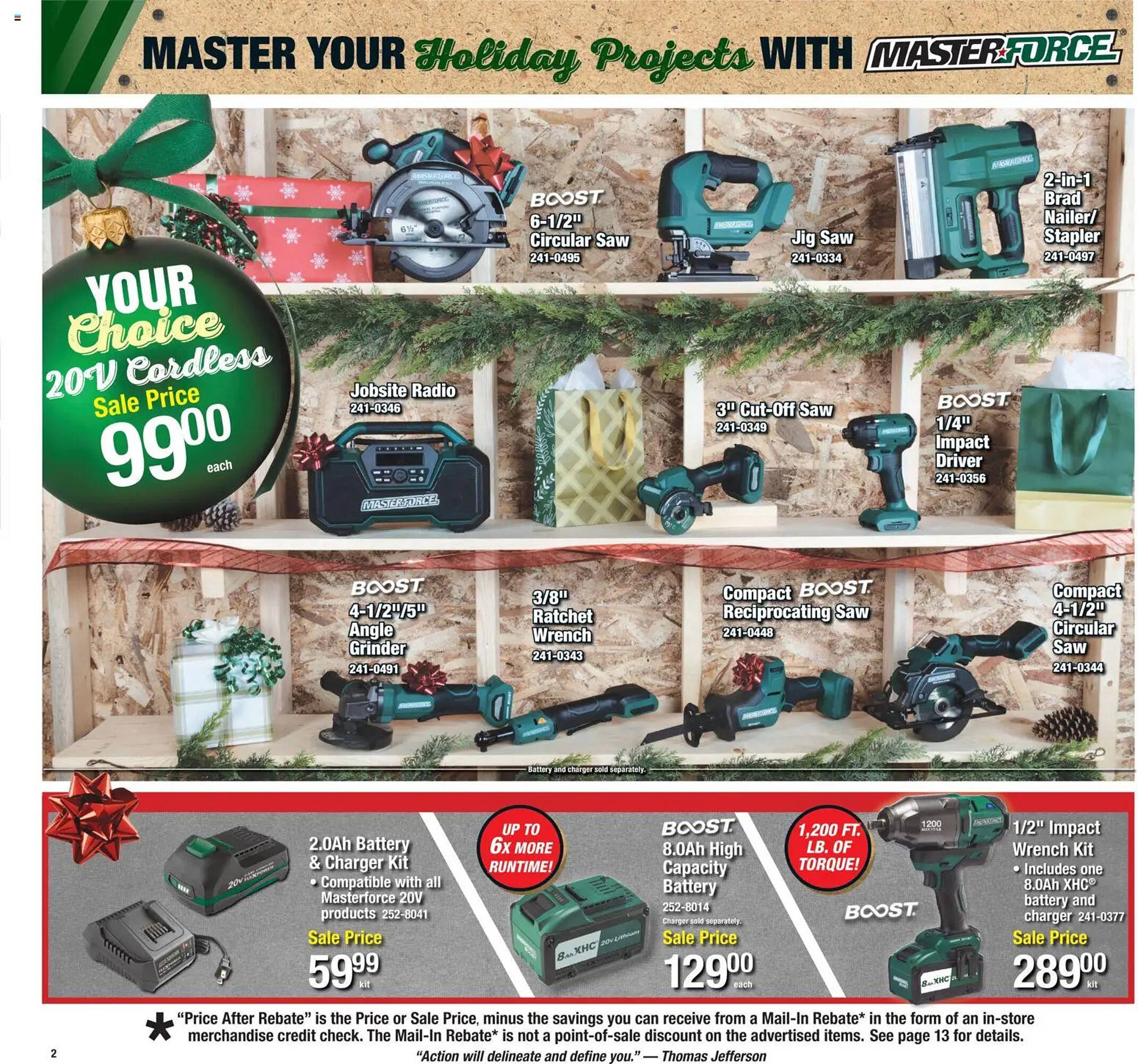 Menards weekly ad