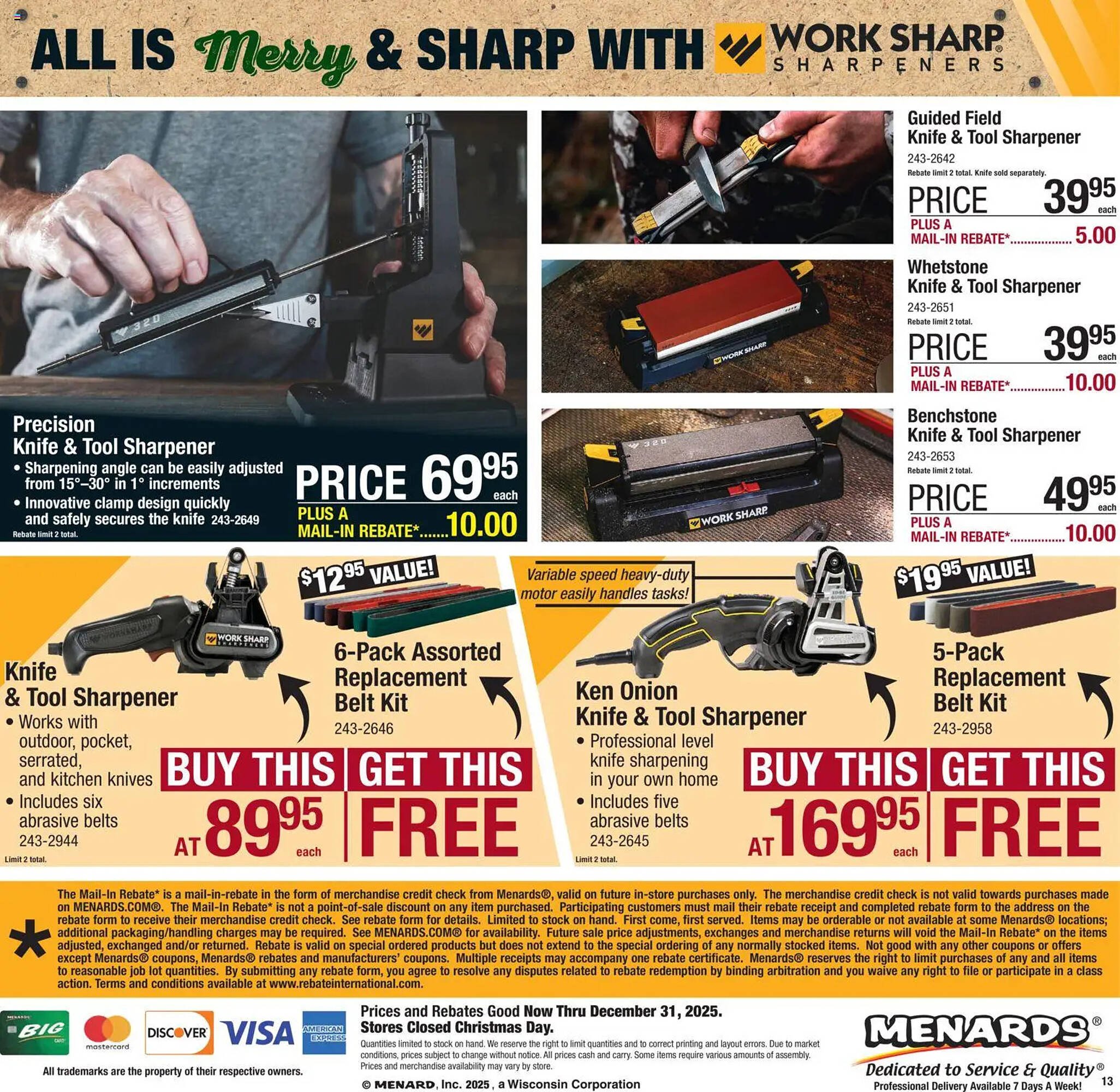 Menards weekly ad