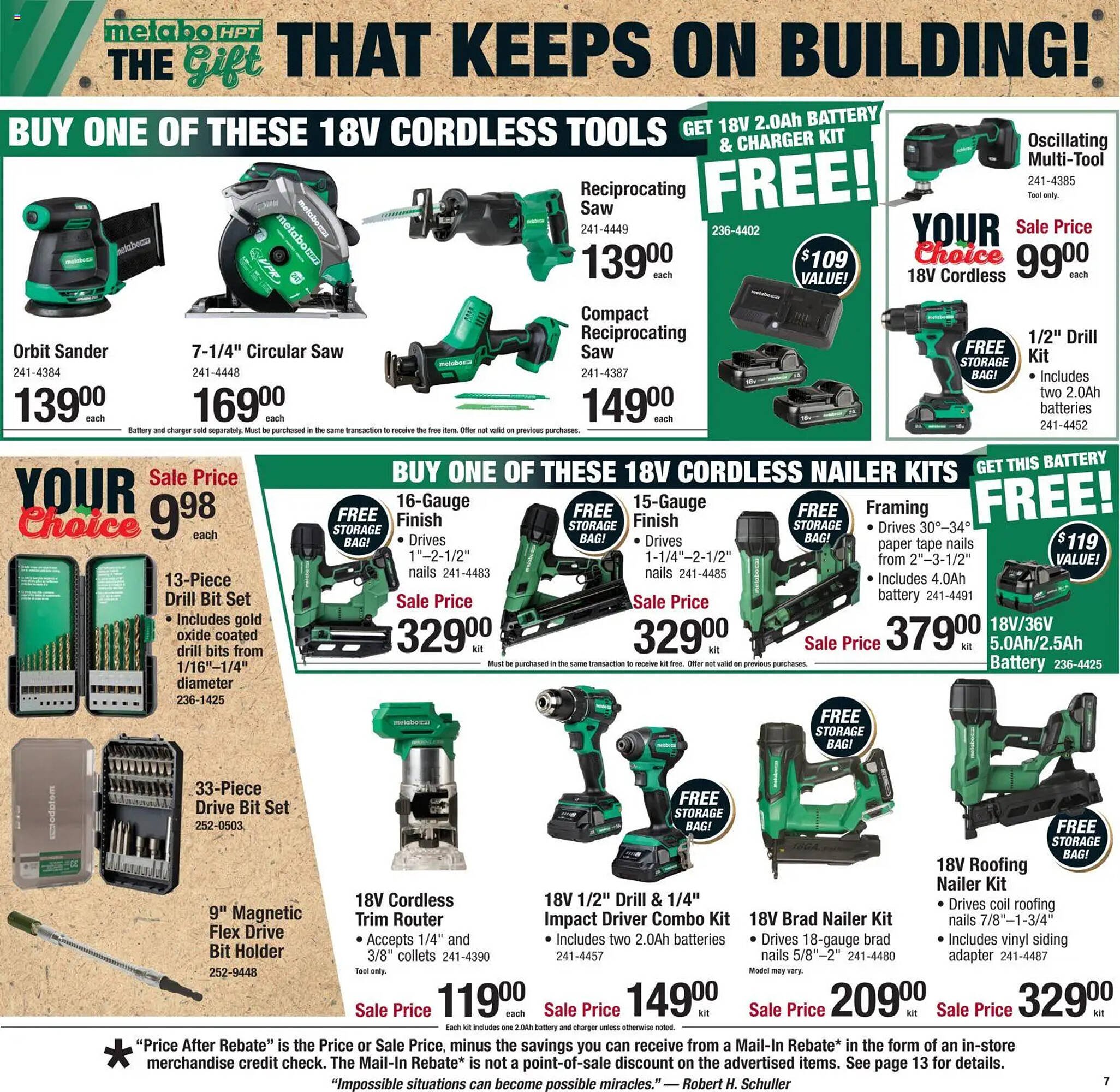 Menards weekly ad