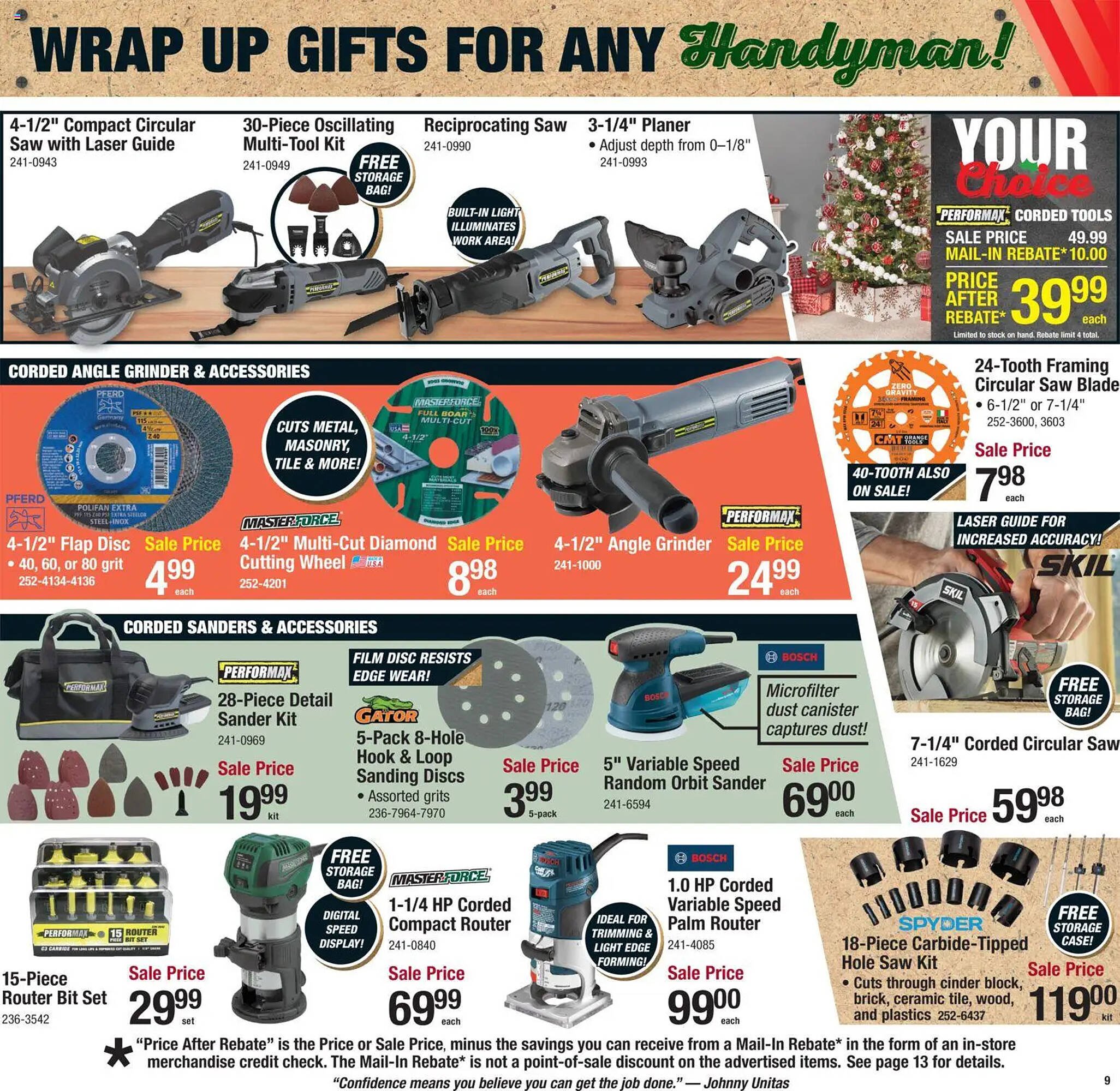 Menards weekly ad
