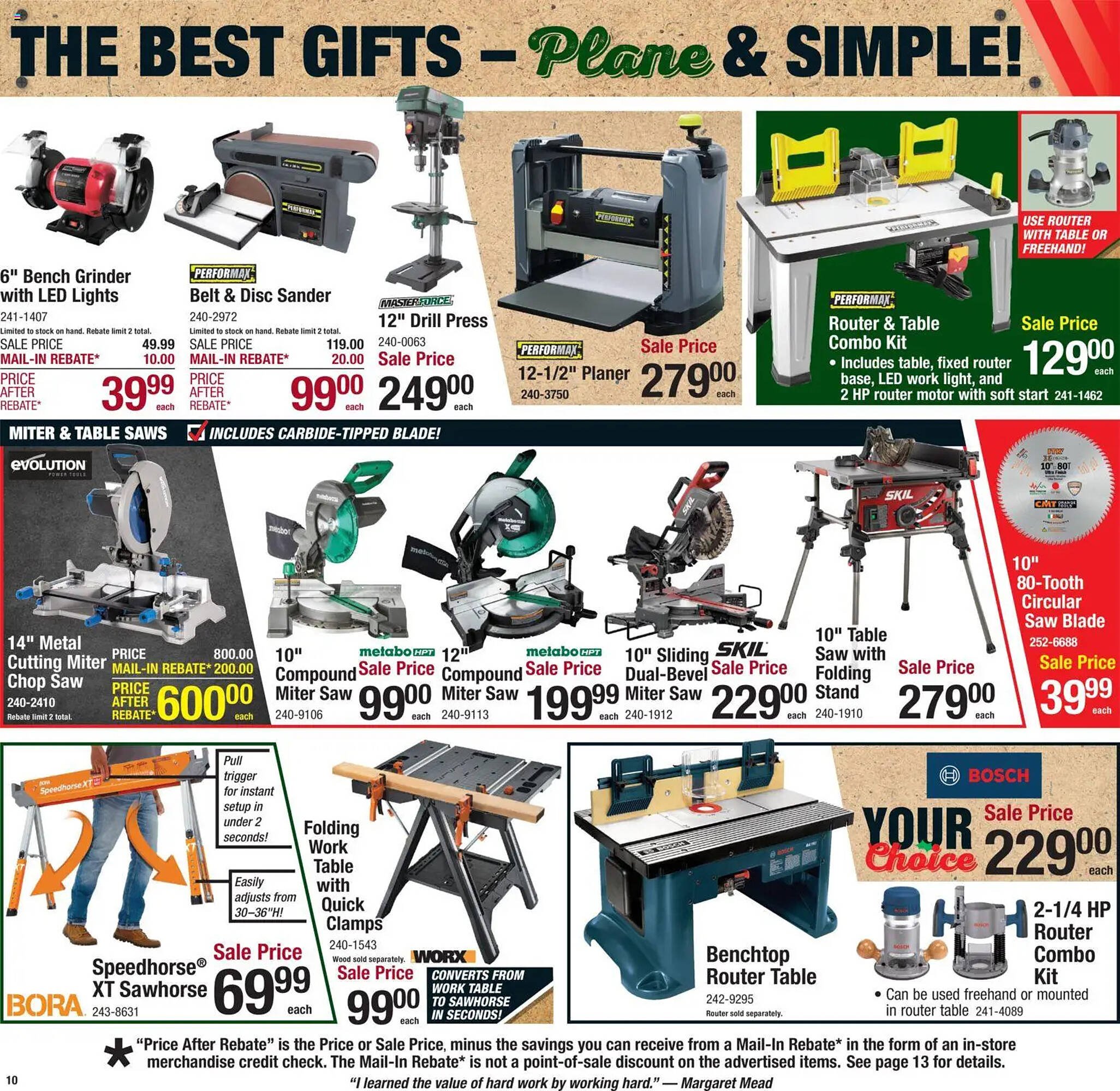 Menards weekly ad