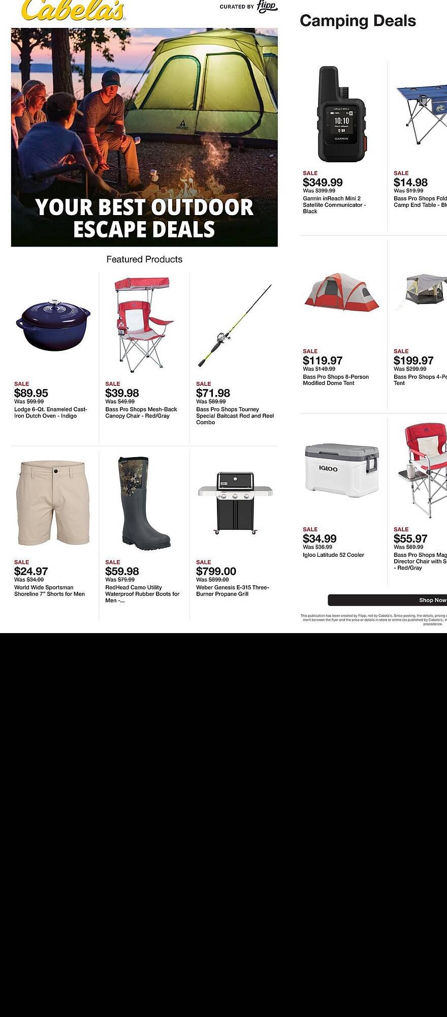 Cabela's weekly ad