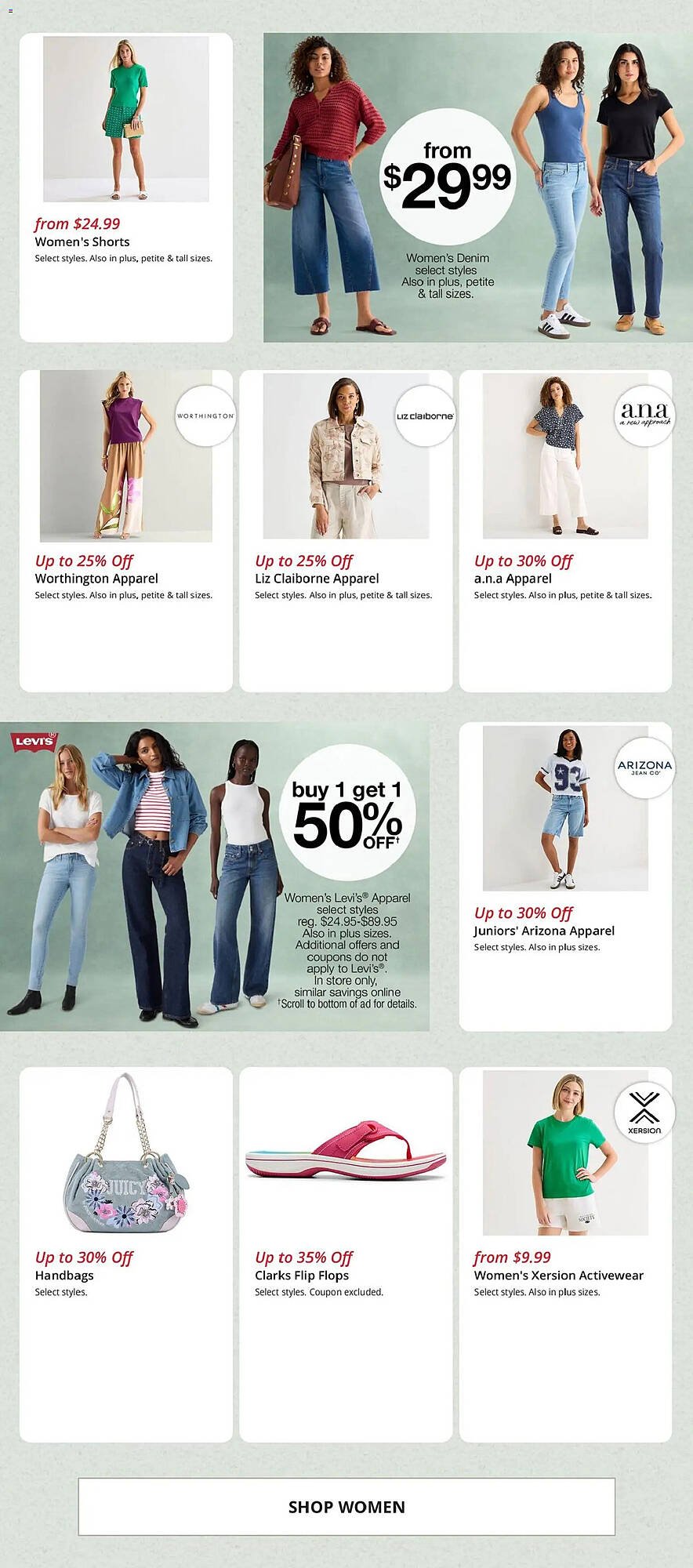 JC Penney weekly ad
