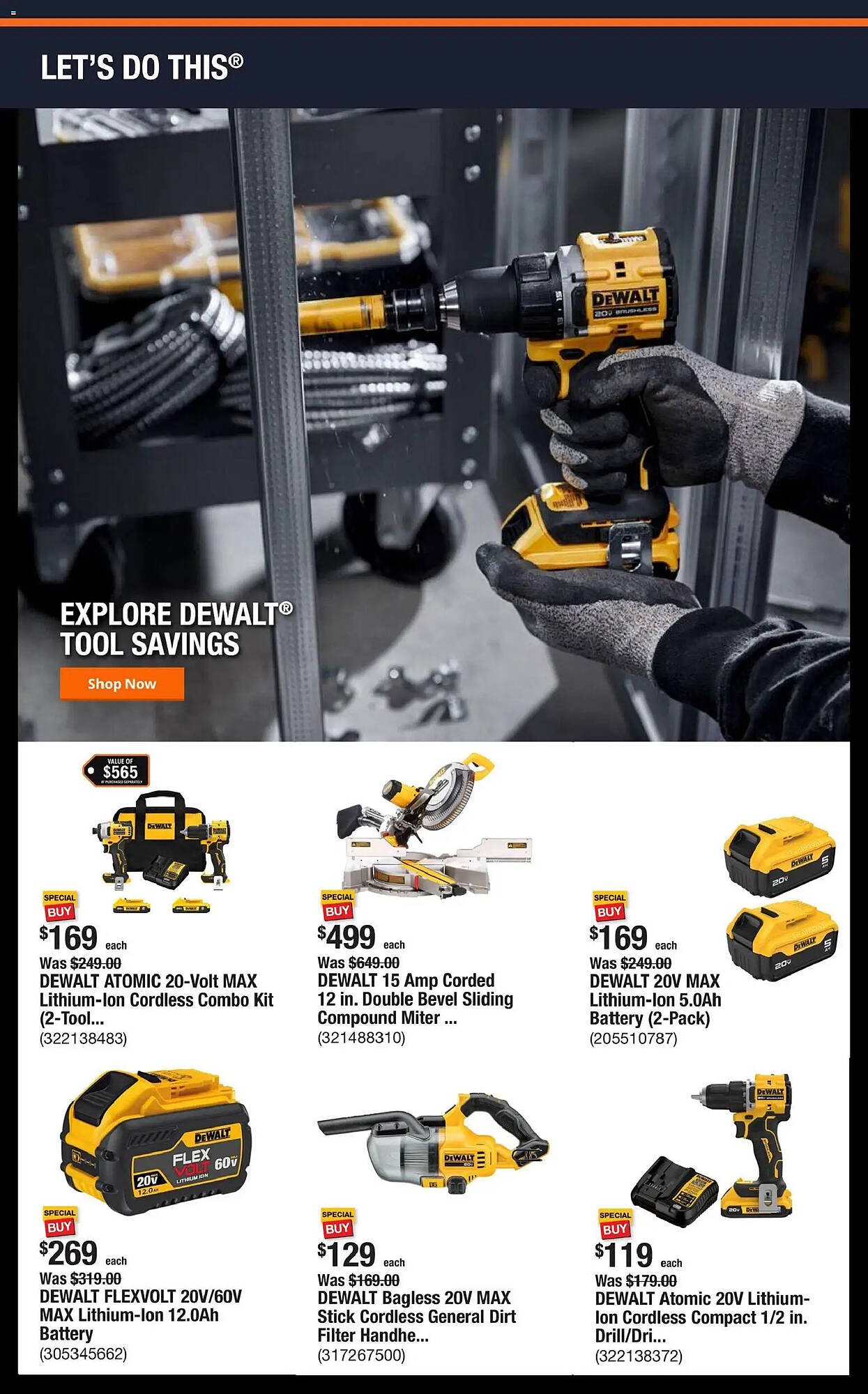 The Home Depot flyer