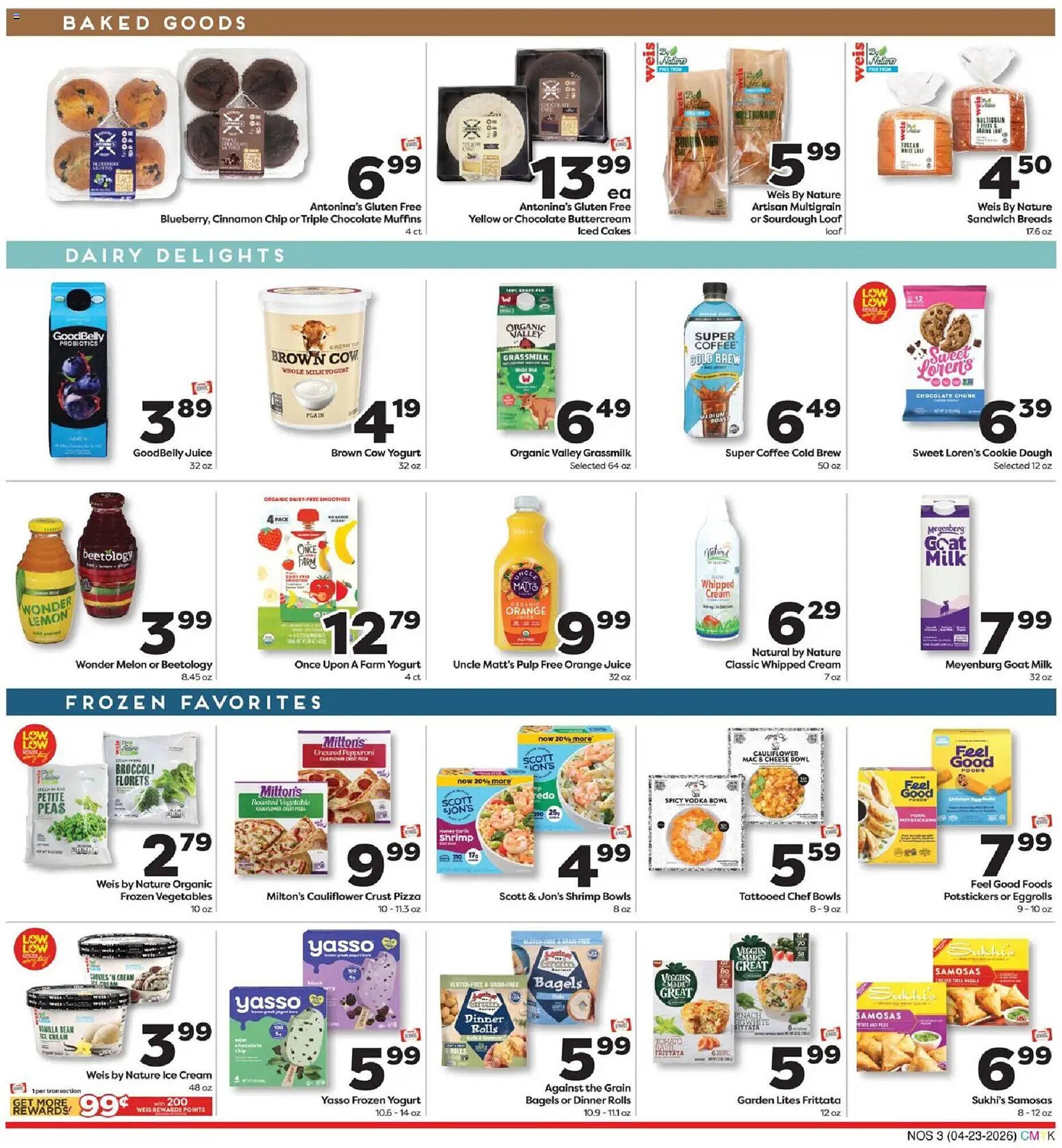 Weis Markets weekly ad